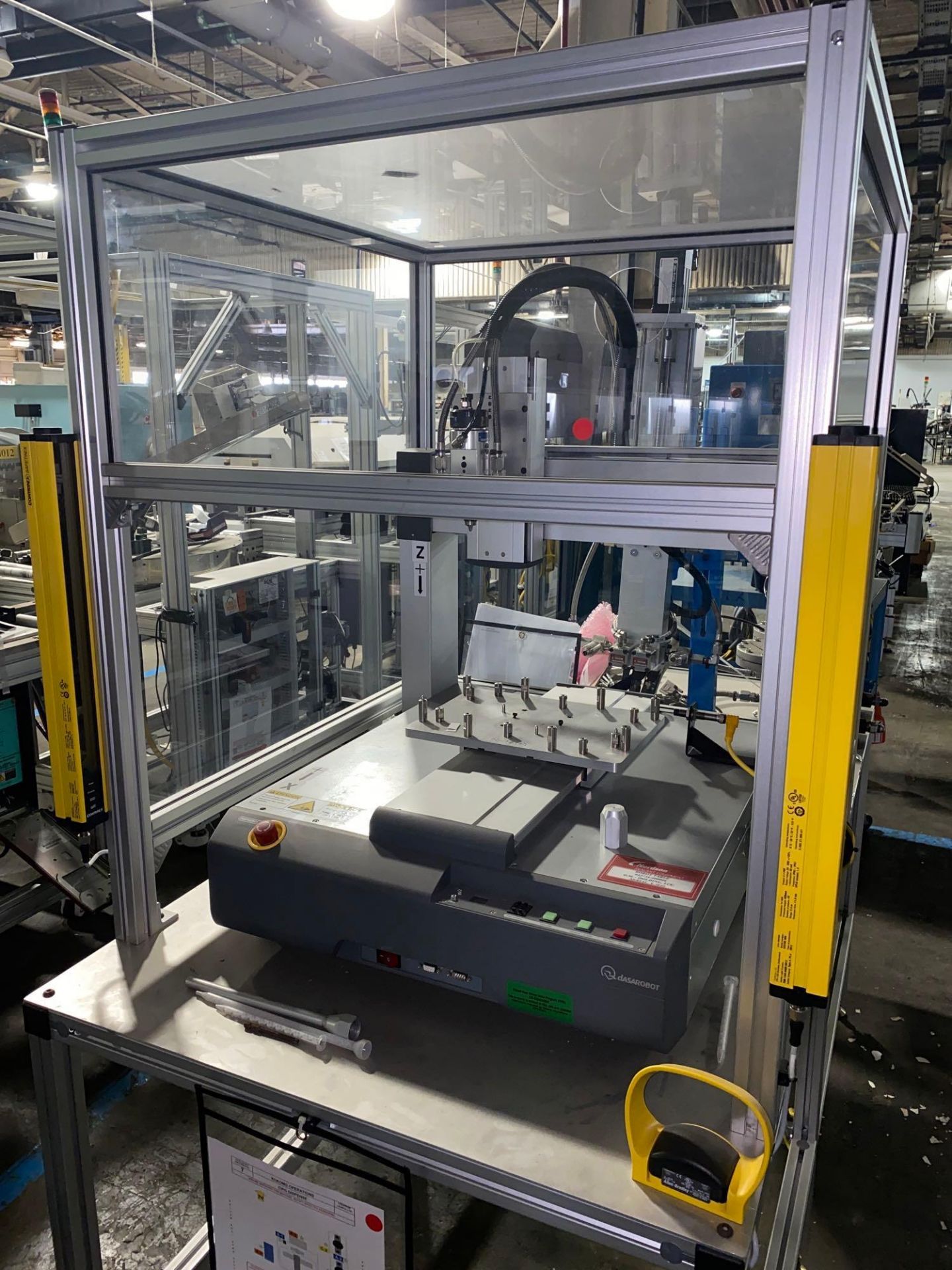 Nordson Sealant Dispensing Machine w/ Nordson Robot Table - Image 2 of 11