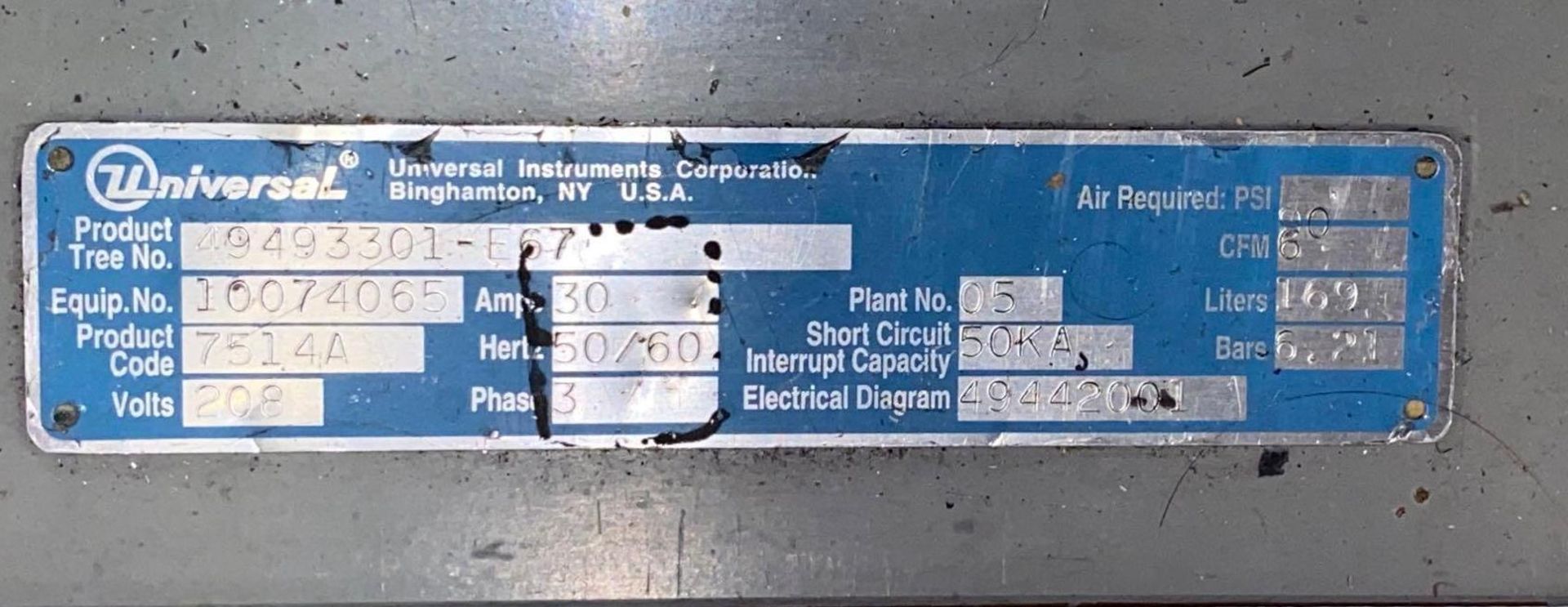 Universal Instruments Polaris # 7514A Handler / Inspection Unit - Image 10 of 10