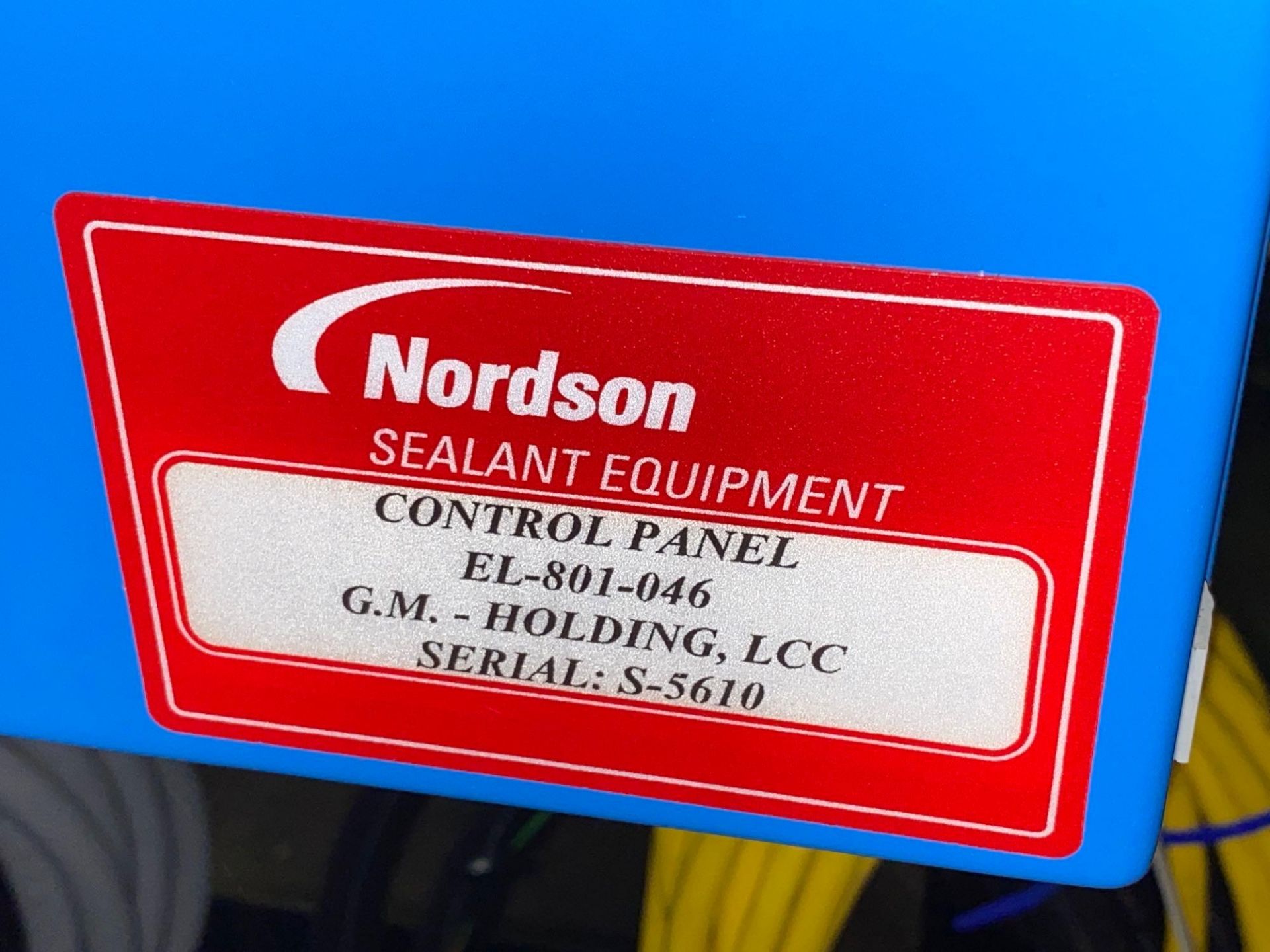 Nordson Sealant Dispensing Machine w/ Nordson Robot Table - Image 9 of 11