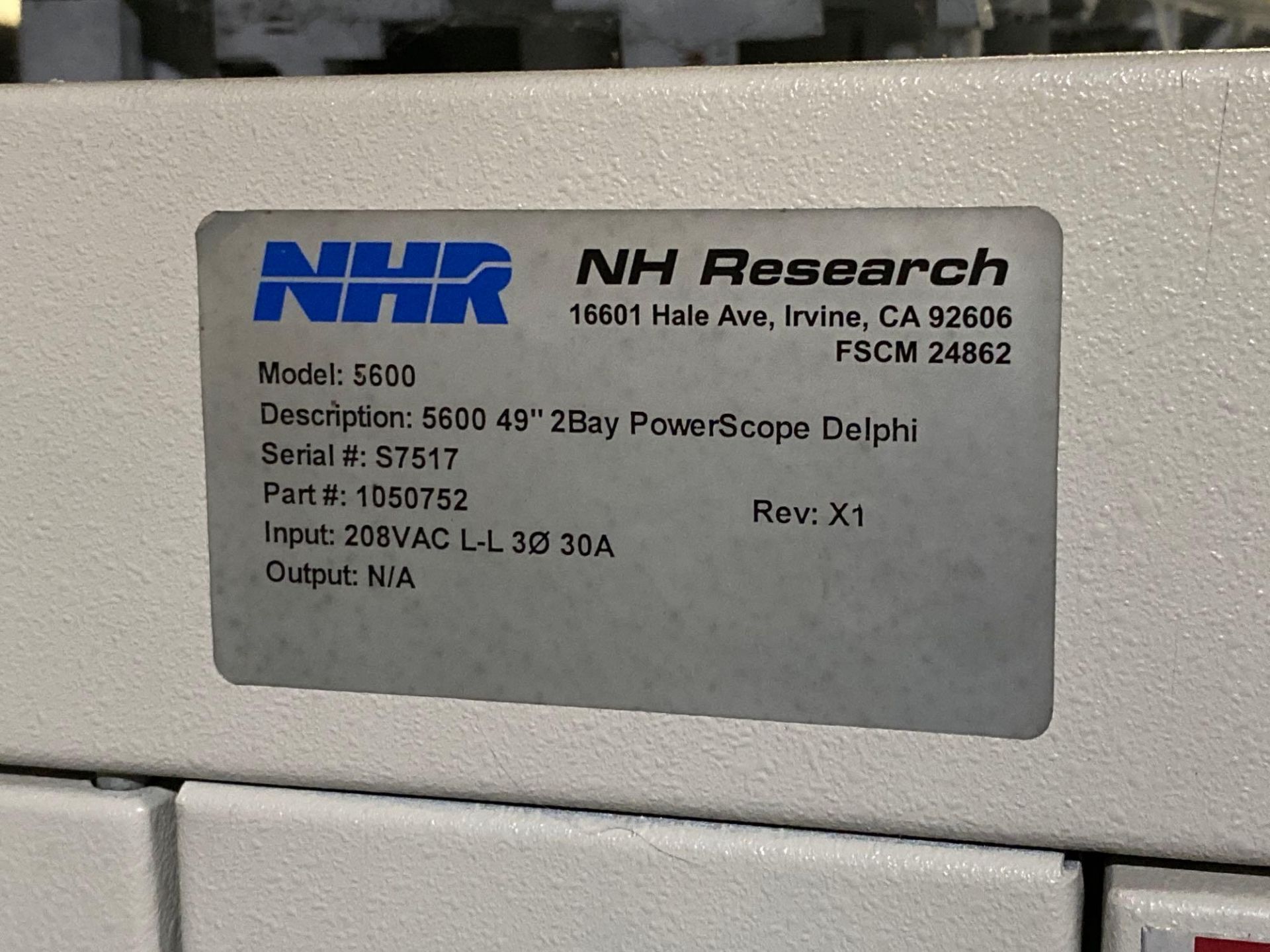 NHR Universal Test System, # 5600 - Image 9 of 9