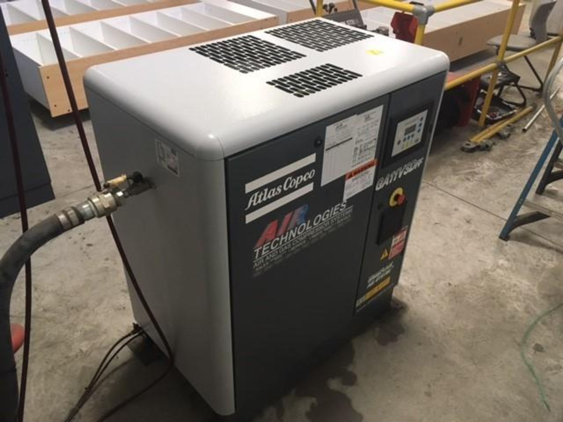 15 HP Atlas Copco GA11VSD Variable Speed Rotary Screw Air Compressor