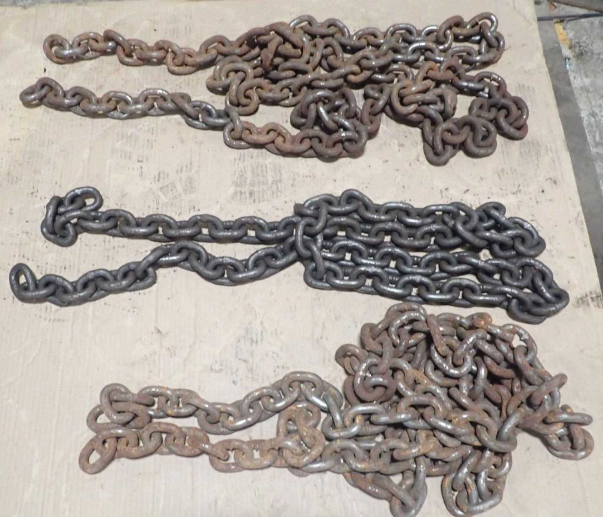 Lot of (3) Chains