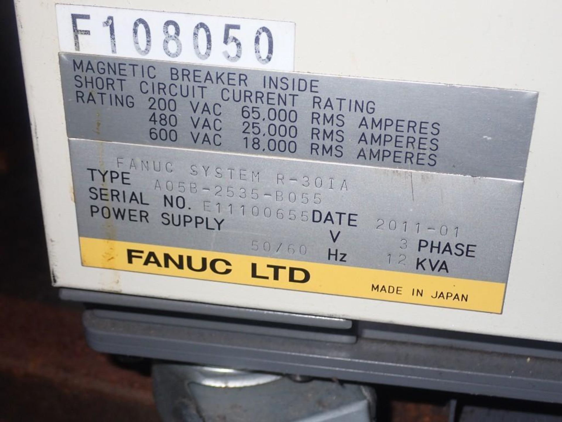 *NEW* 2011 Fanuc R-2000iB 125L w/ R30-iA Control - Image 8 of 8