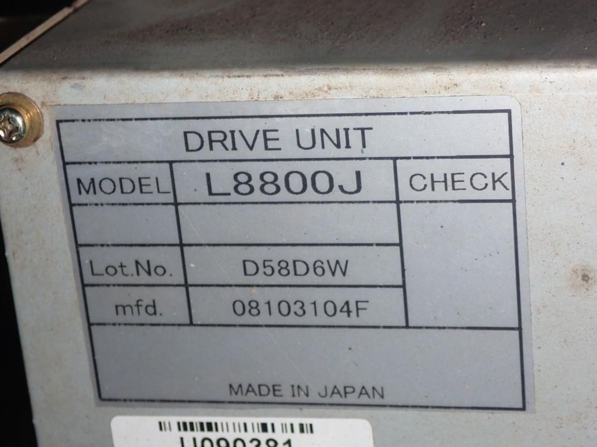 Nachi #L8800J Drive - Image 3 of 3