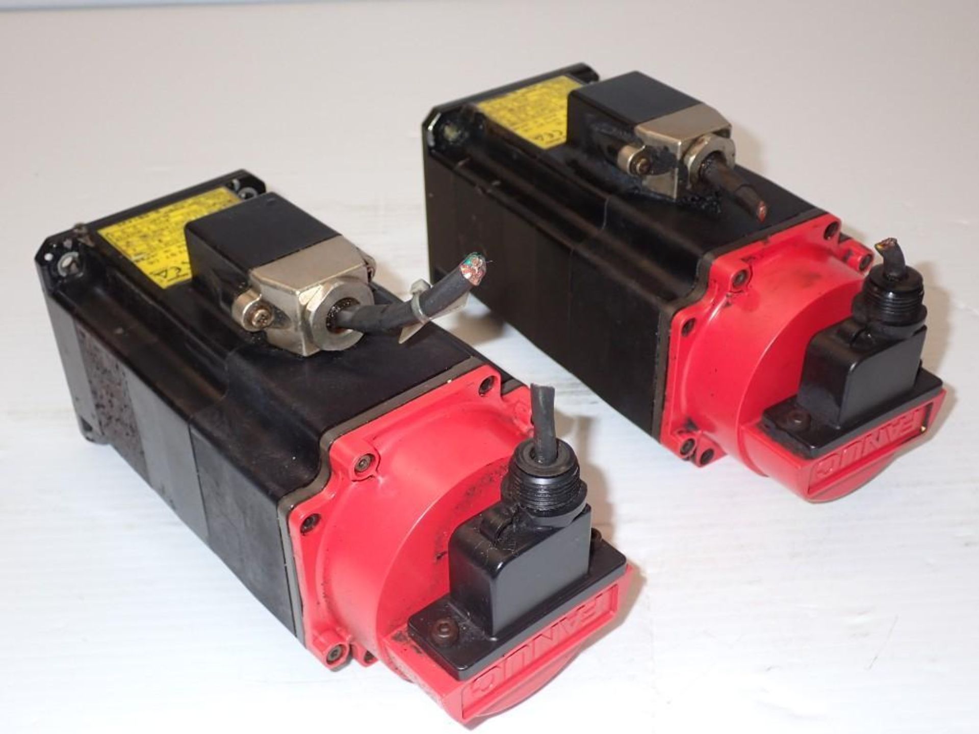 Lot of (2) Fanuc #A06B-0371-B175 Servo Motors - Image 2 of 5