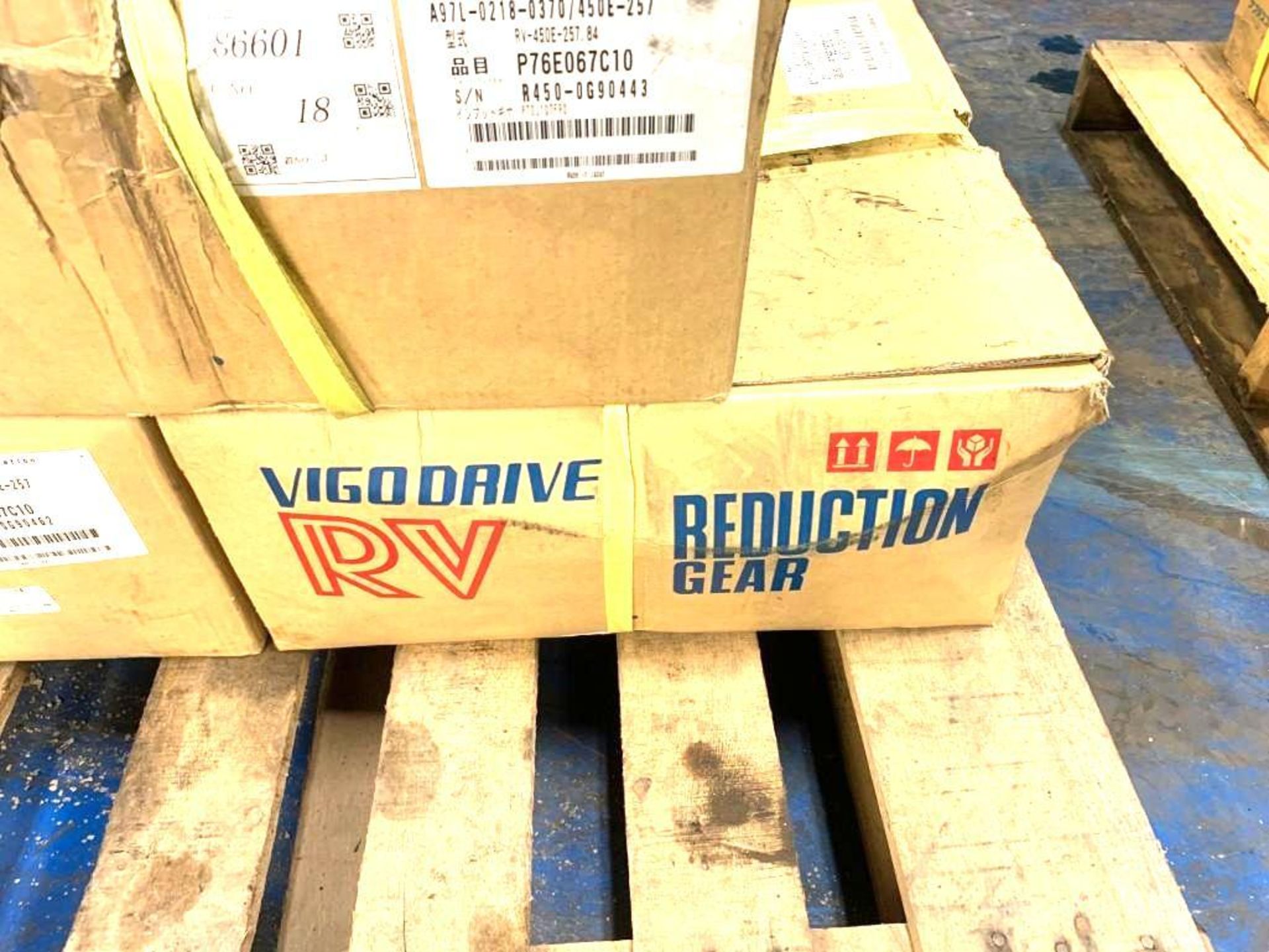 Lot of (6) NEW - Fanuc / Vigo Drives #A97L-0218-0370/450E-257 Reduction Gears - Image 2 of 3
