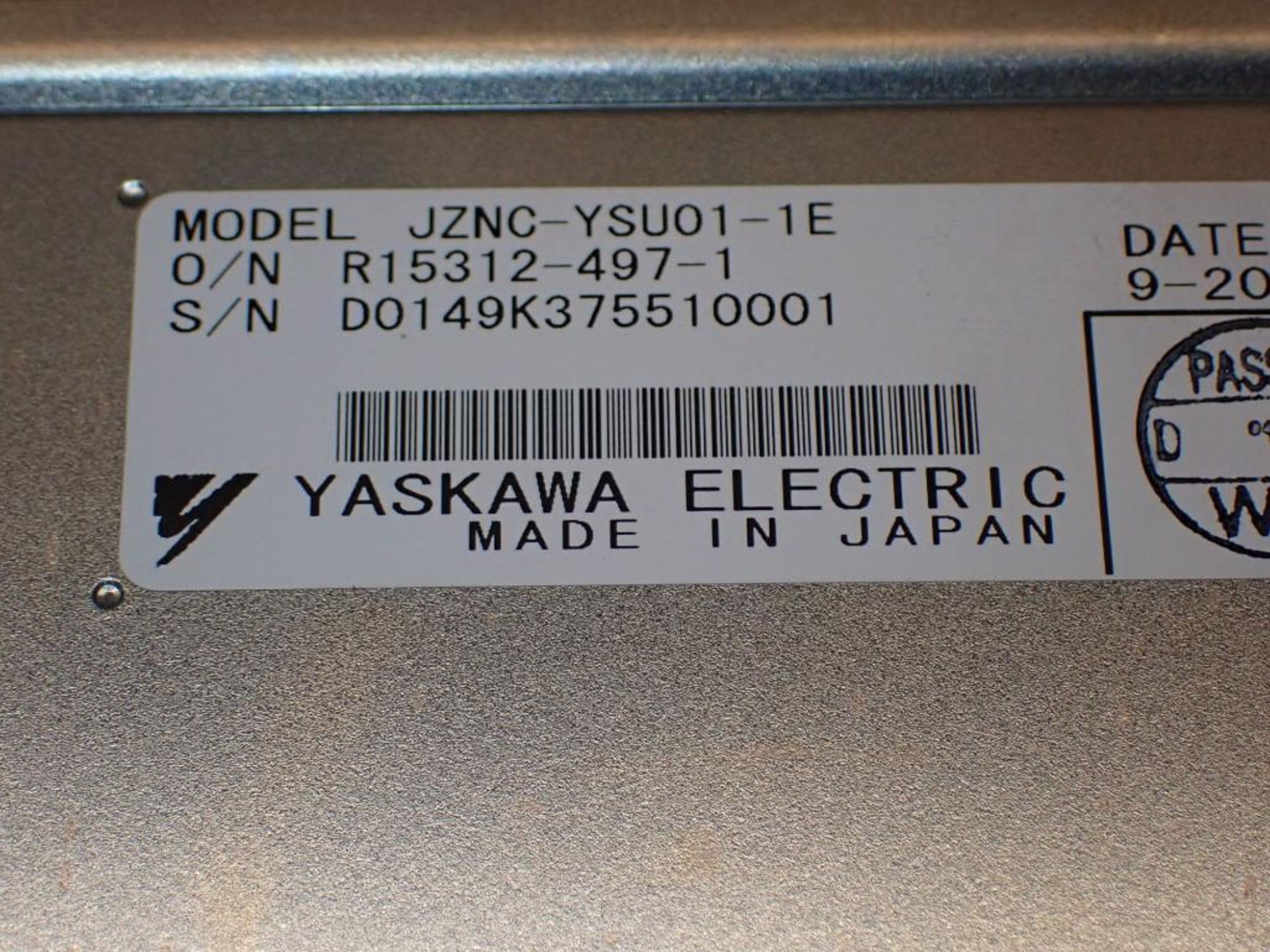 Yaskawa Servo Drive #JZNC-YSU01-1E - Image 6 of 6