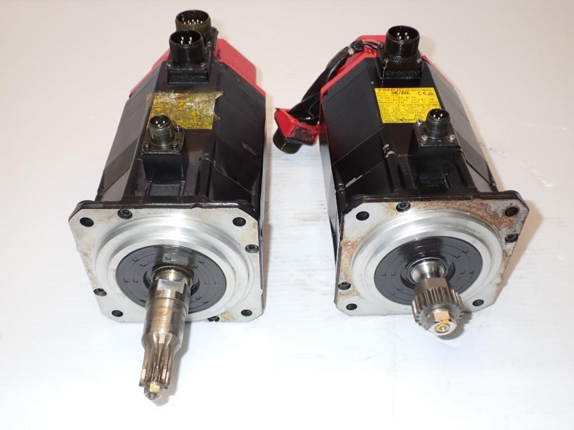 Lot of (2) Fanuc Servo Motors - Image 3 of 5