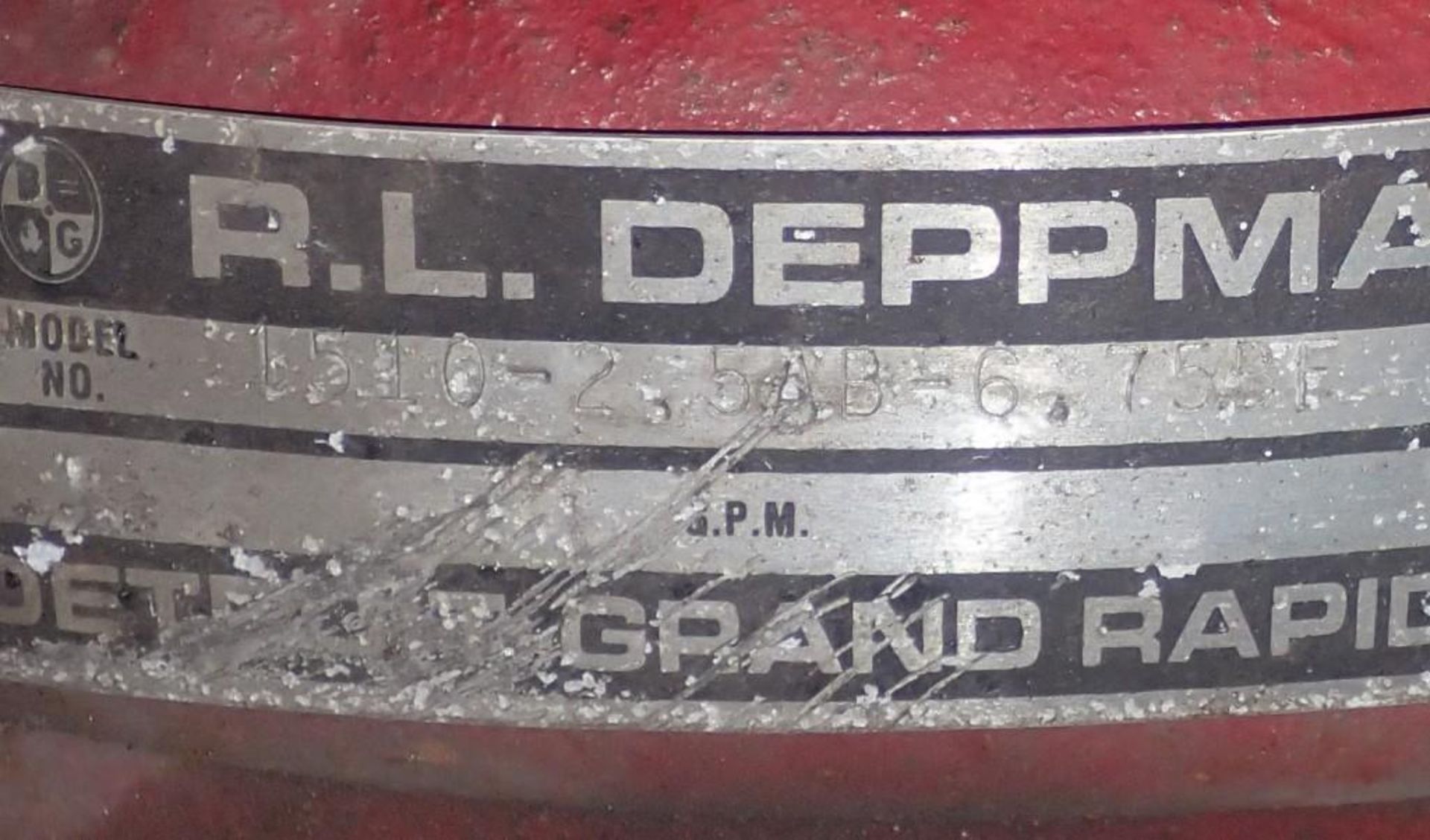 Lot of (2) Deppman Pumps w/ Motors - Image 7 of 7