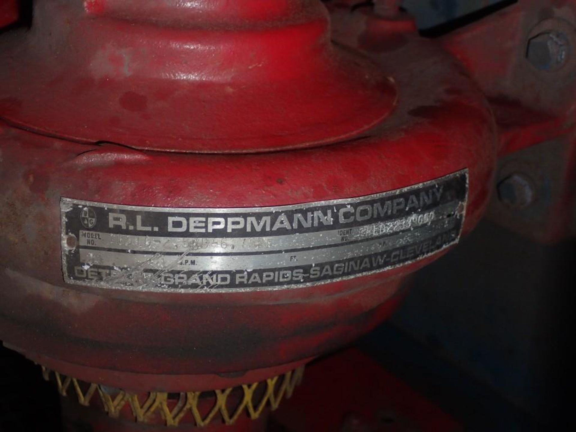 Lot of (2) Deppman Pumps w/ Motors - Image 6 of 7
