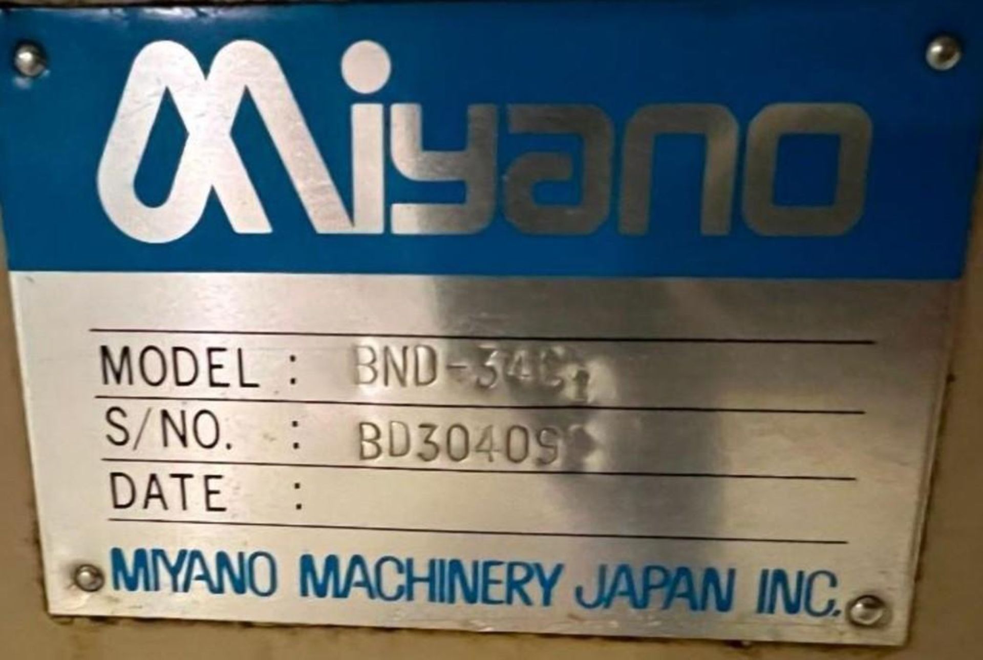 Miyano BND-34C CNC Lathe - Image 13 of 13