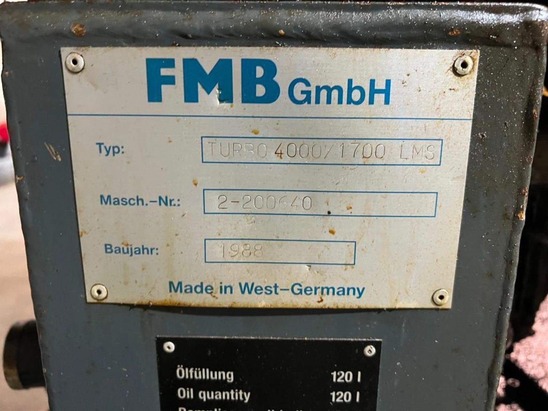 FMB Barloader Turbo 4000/1700 LMS - Image 4 of 12