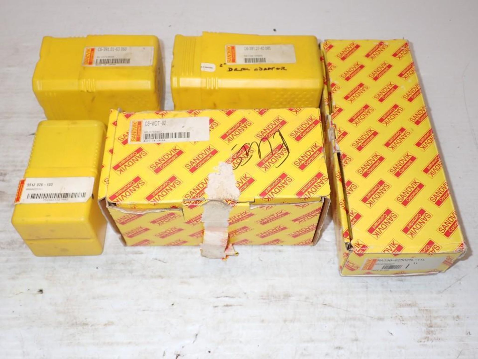 Lot of Misc Sandvik Tooling