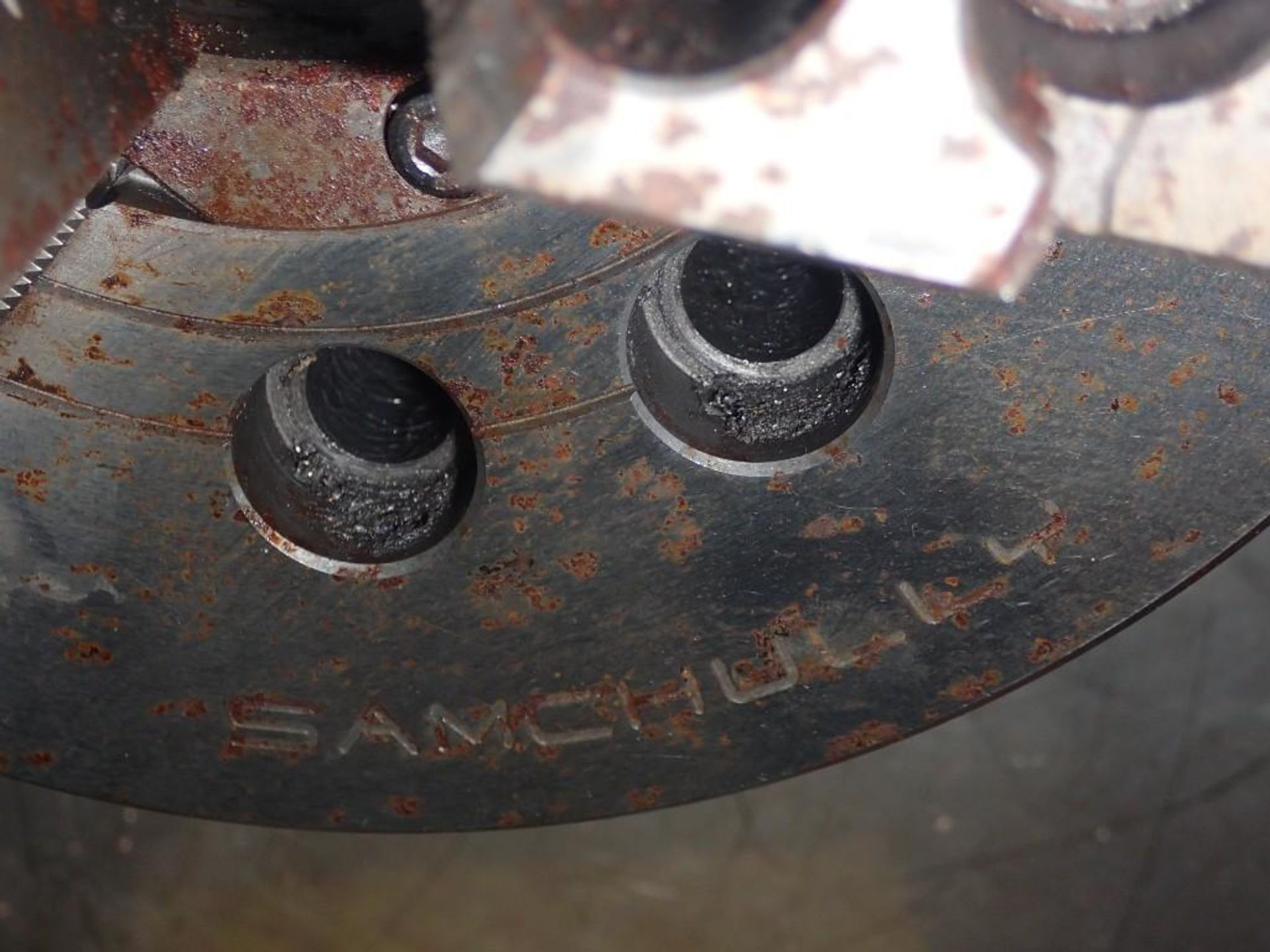 8" Samchully #HH-208 CNC Lathe Chuck - Image 4 of 7