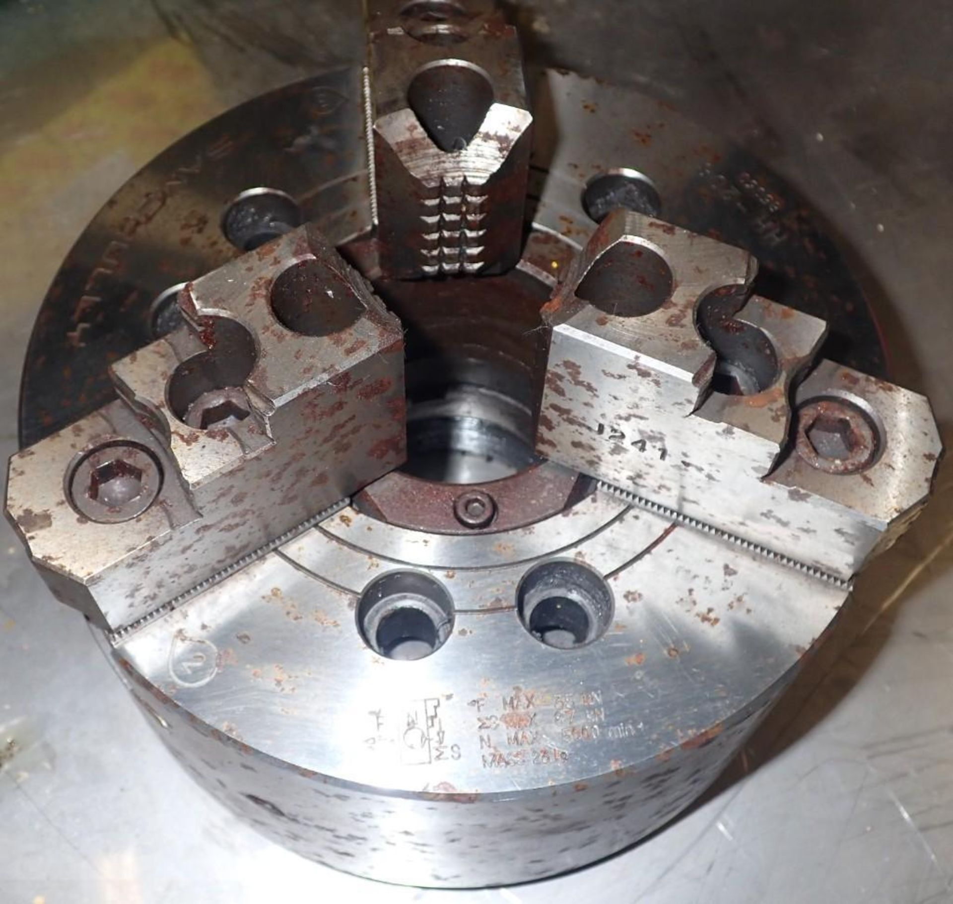 8" Samchully #HH-208 CNC Lathe Chuck - Image 2 of 7