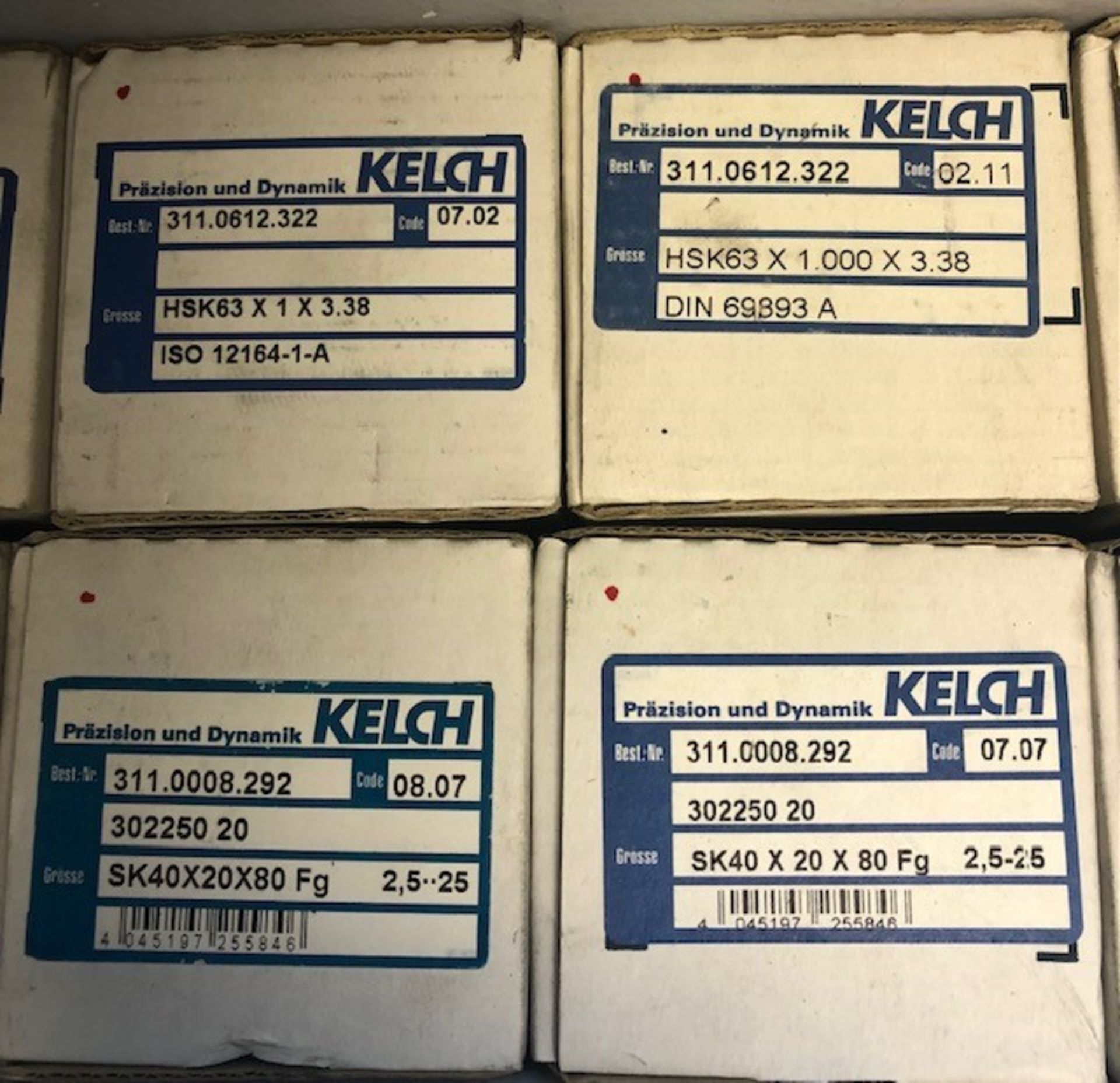 Lot of (56) *NEW* Kelch Shrink Fit Tool Holders - Image 7 of 23