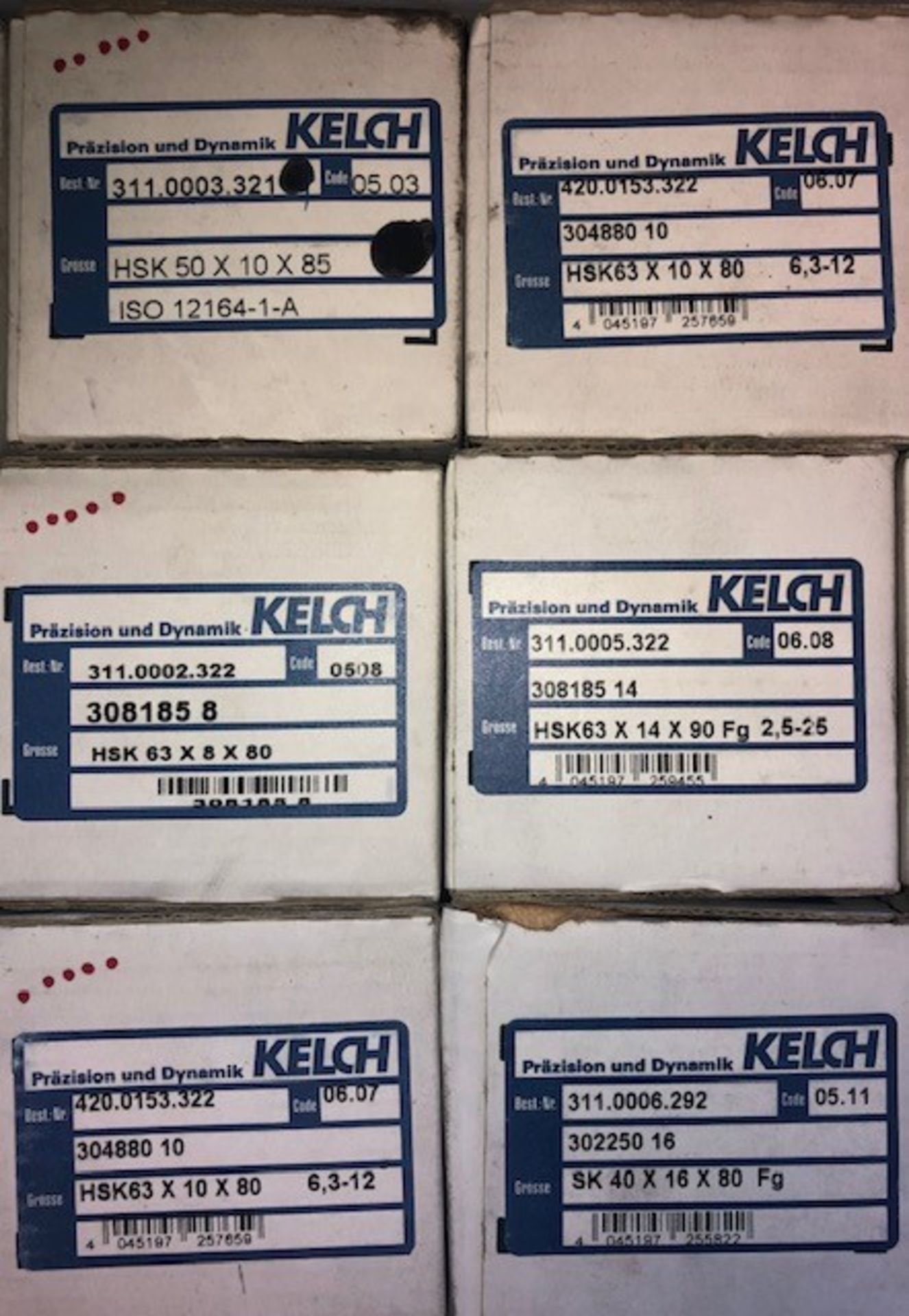 Lot of (56) *NEW* Kelch Shrink Fit Tool Holders - Image 3 of 23