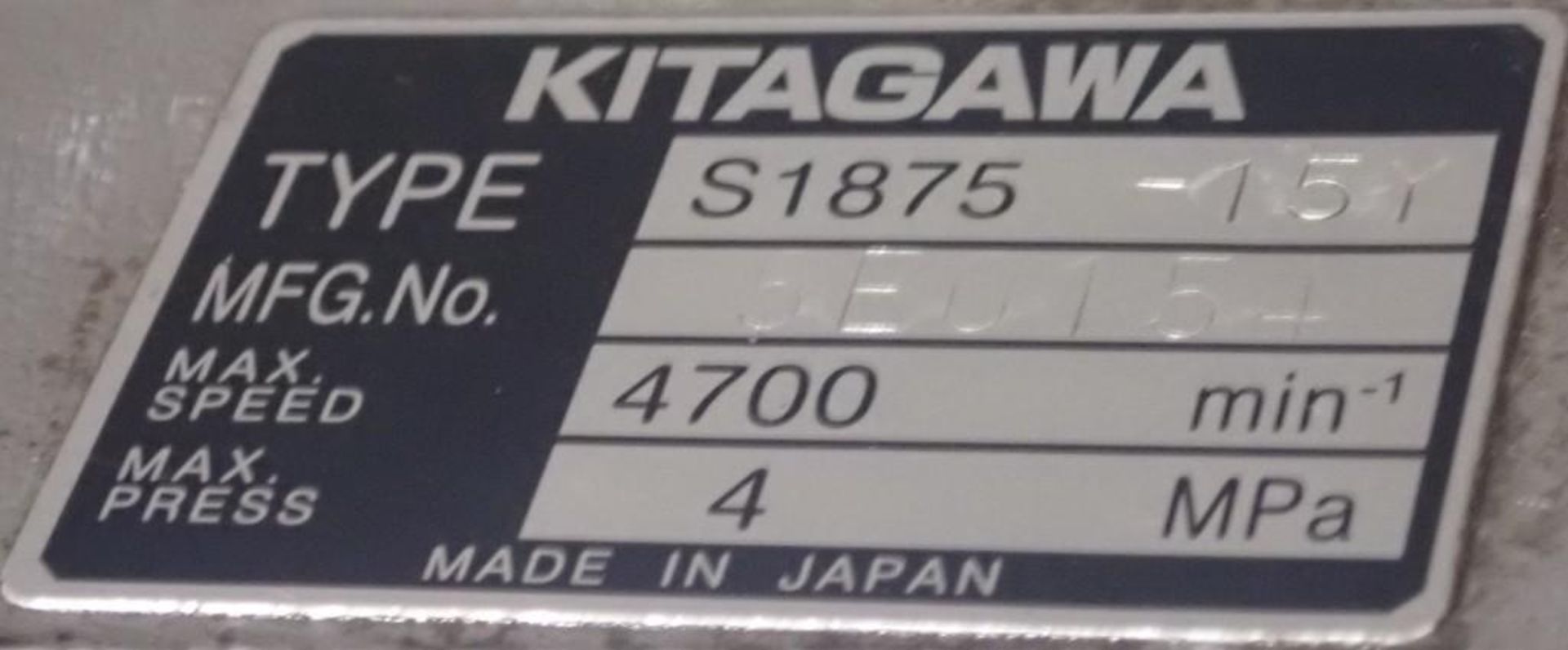 Kitagawa #S1875-15Y Chuck Actuator - Image 4 of 4