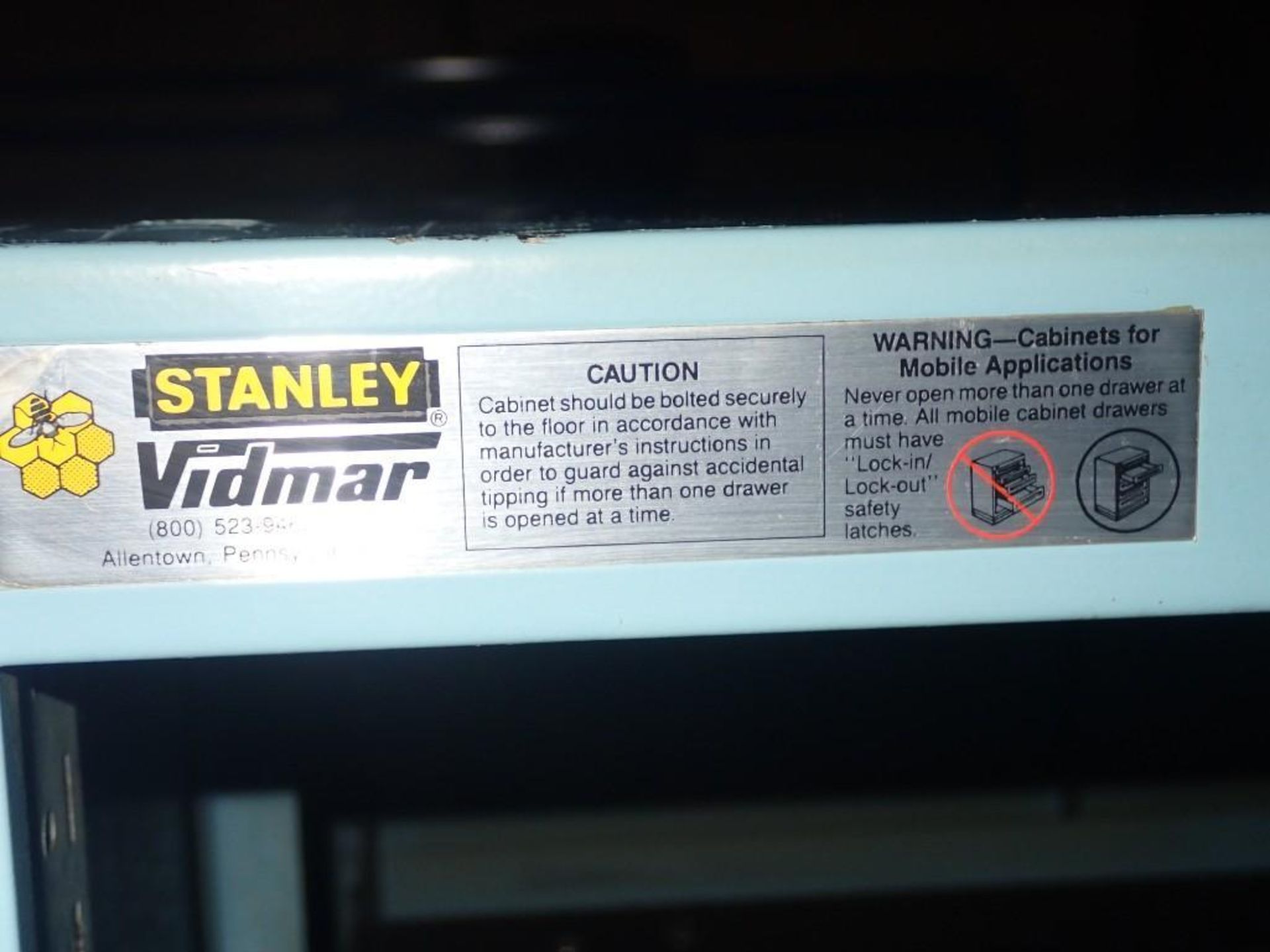 Stanley Vidmar Cabinet / Storage unit - Image 6 of 6