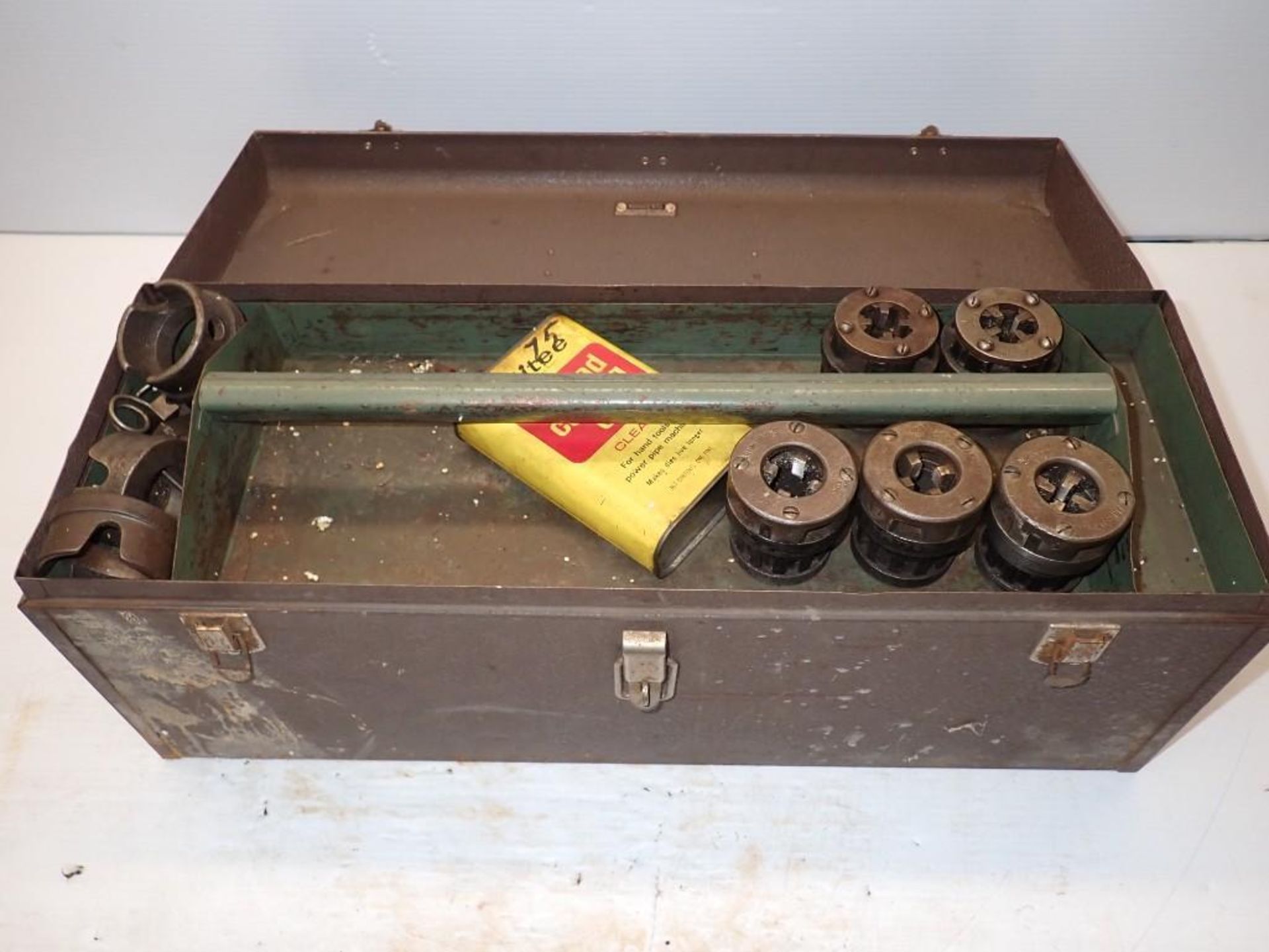 Toledo Pipe Threading Units w/ Kennedy Tool Box - Image 4 of 10