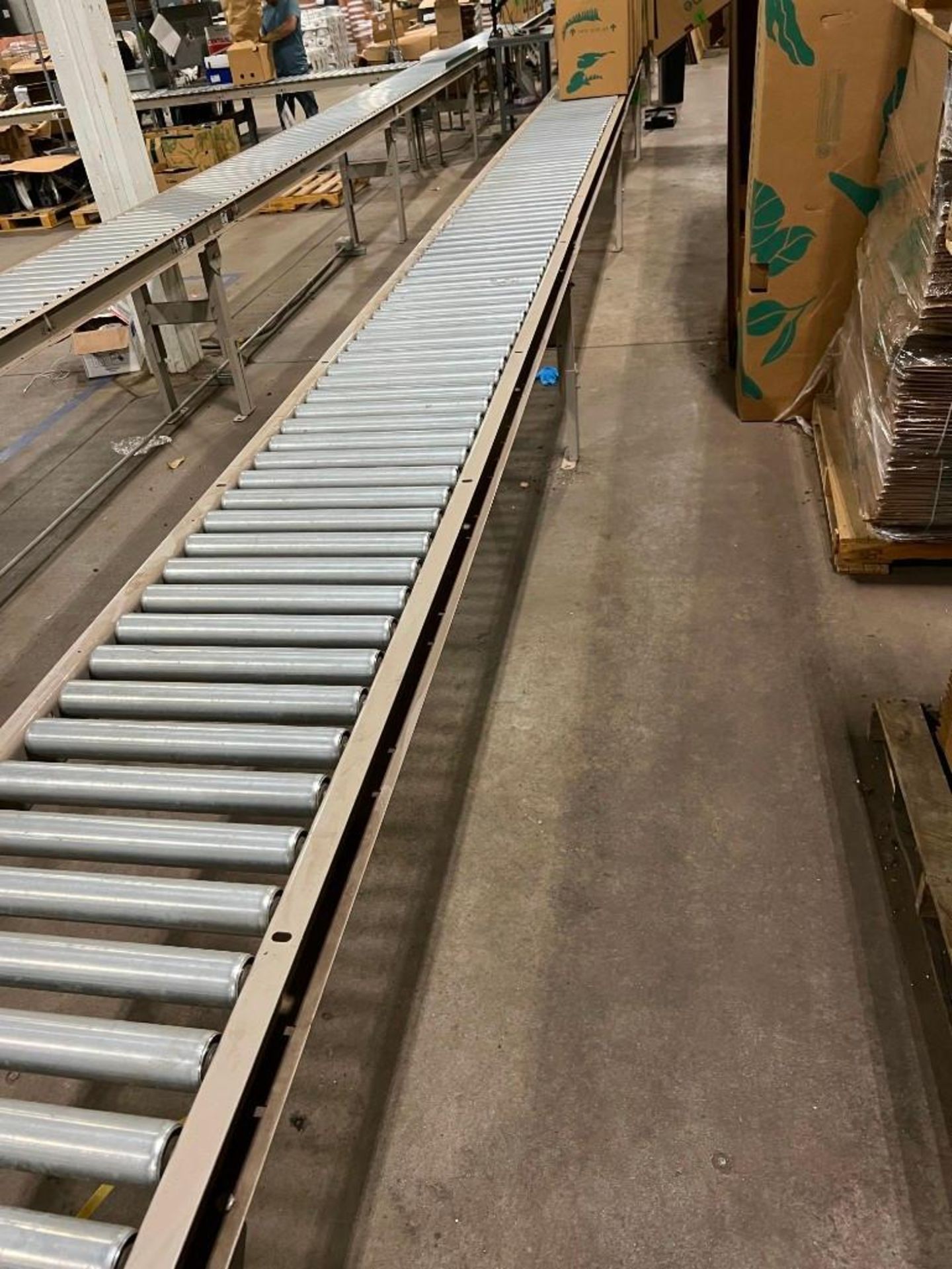 (3) Sections of HK Systems 120" x 19" Conveyor