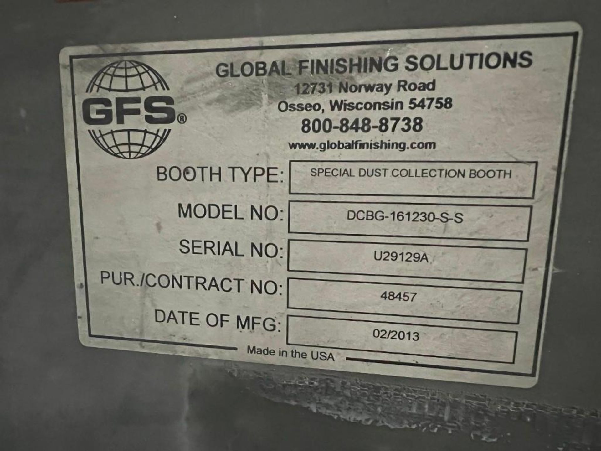 GFS Special Dust Collection Booth - Image 2 of 23