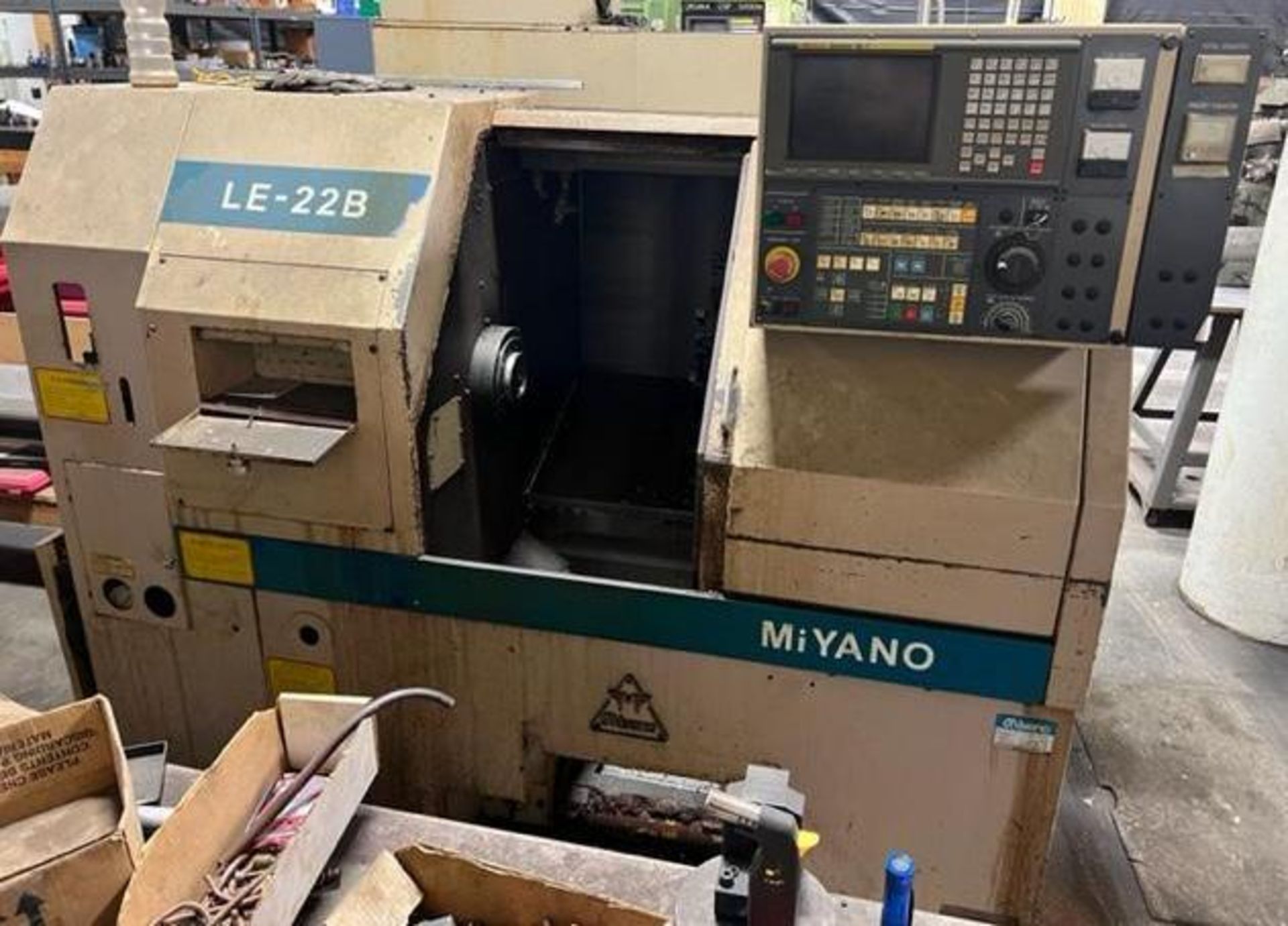 Miyano LE-22B CNC Lathe w/ Fanuc 18-T Controller