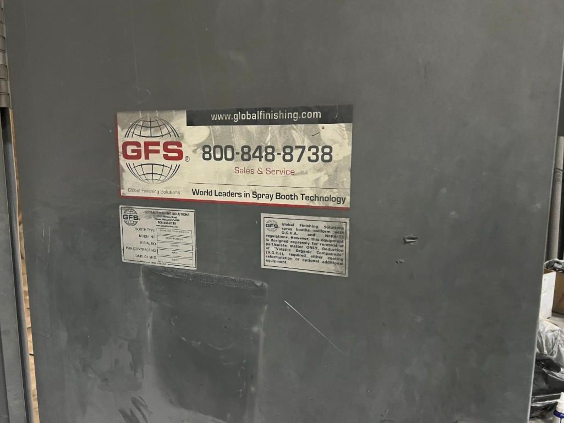 GFS Special Dust Collection Booth - Image 3 of 23