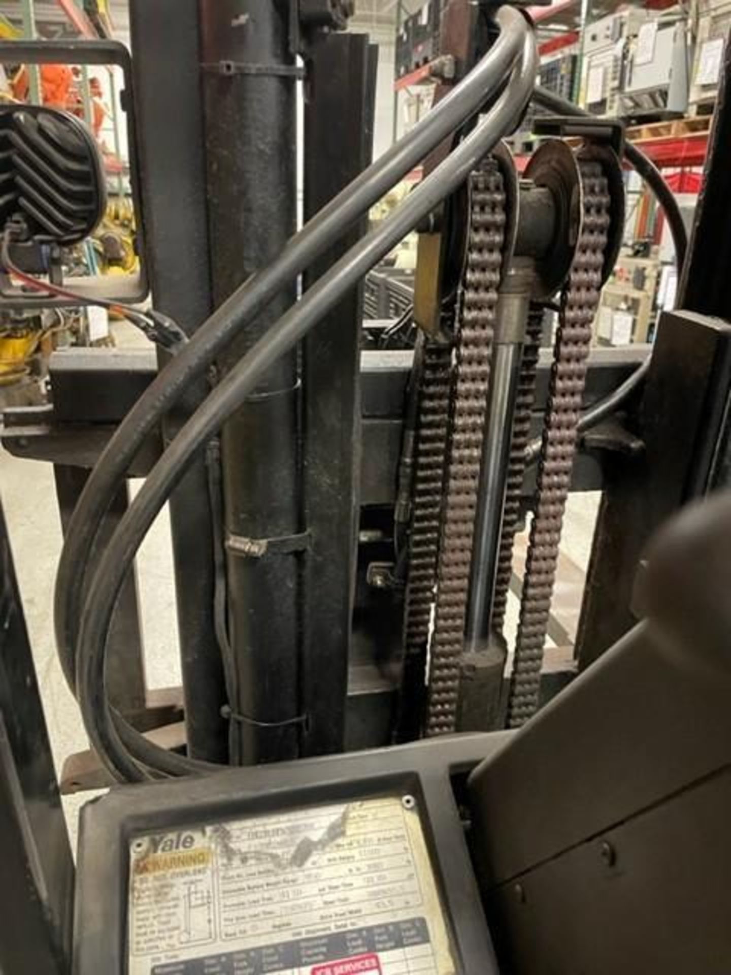 6,000 Lb Capacity Yale Electric Forklift w/Charger - Image 6 of 18