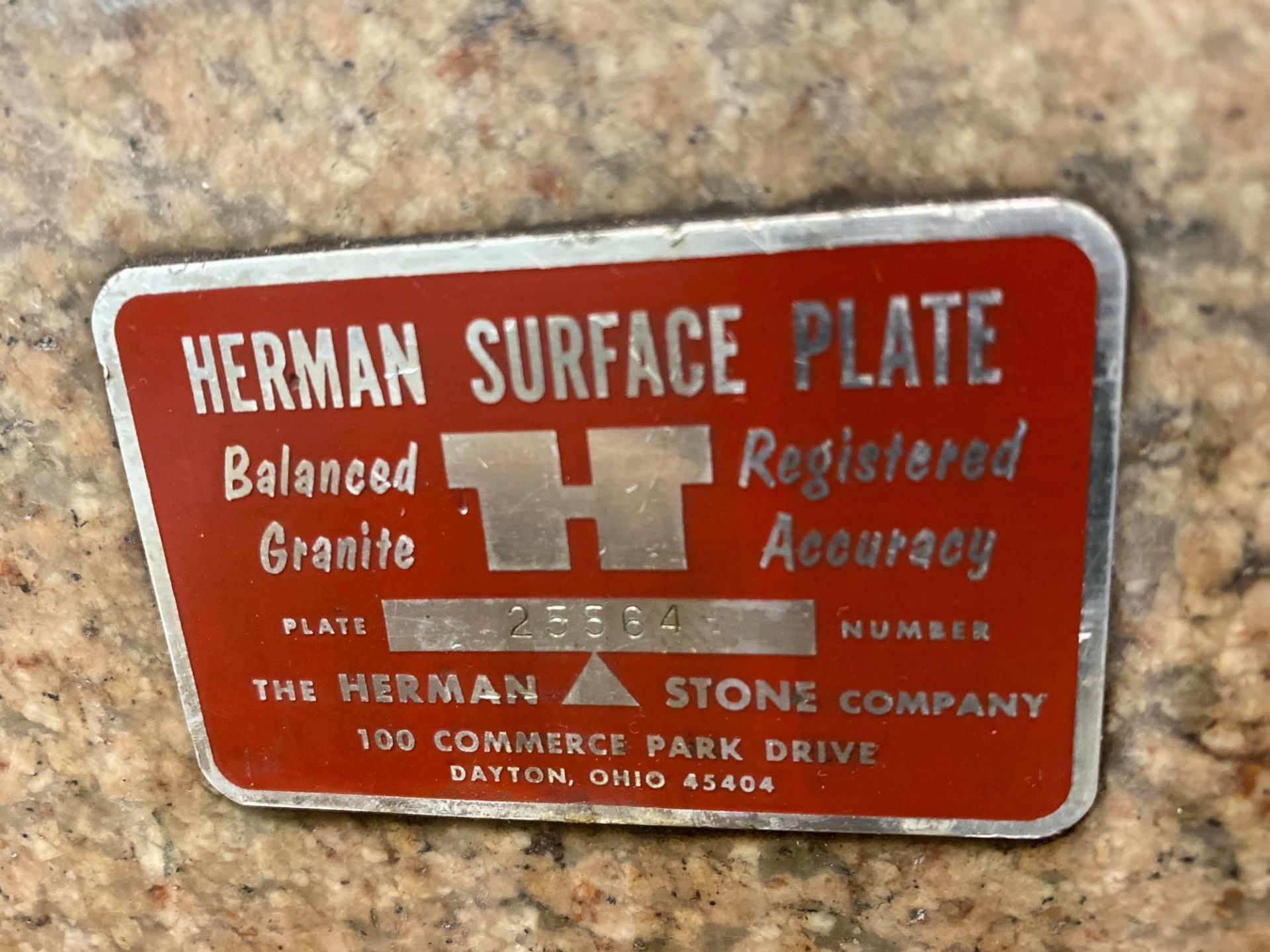 18" x 24" Herman 2 Ledge Granite Plate - Image 5 of 6