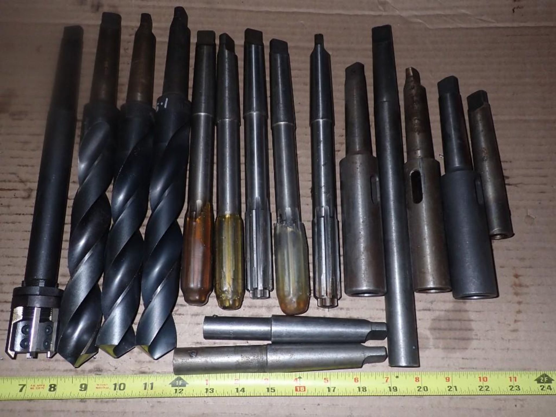 Lot of #2MT Reamers, Drills +++