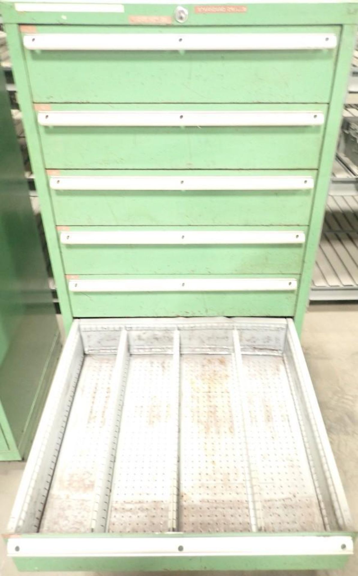 9 Drawer Vidmar Style Cabinet - Image 8 of 11