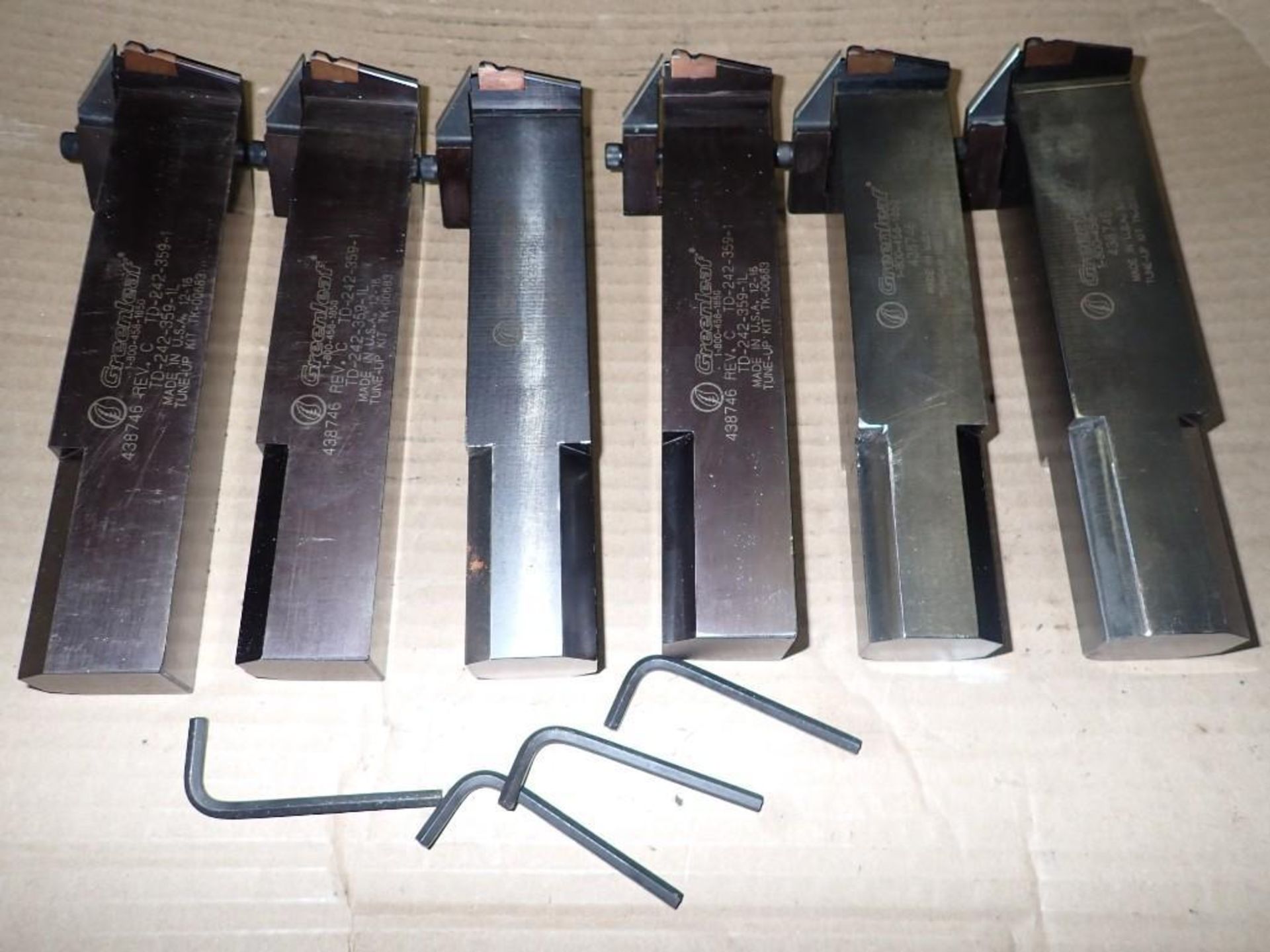 Lot of (6) Greenleaf Lathe Holders