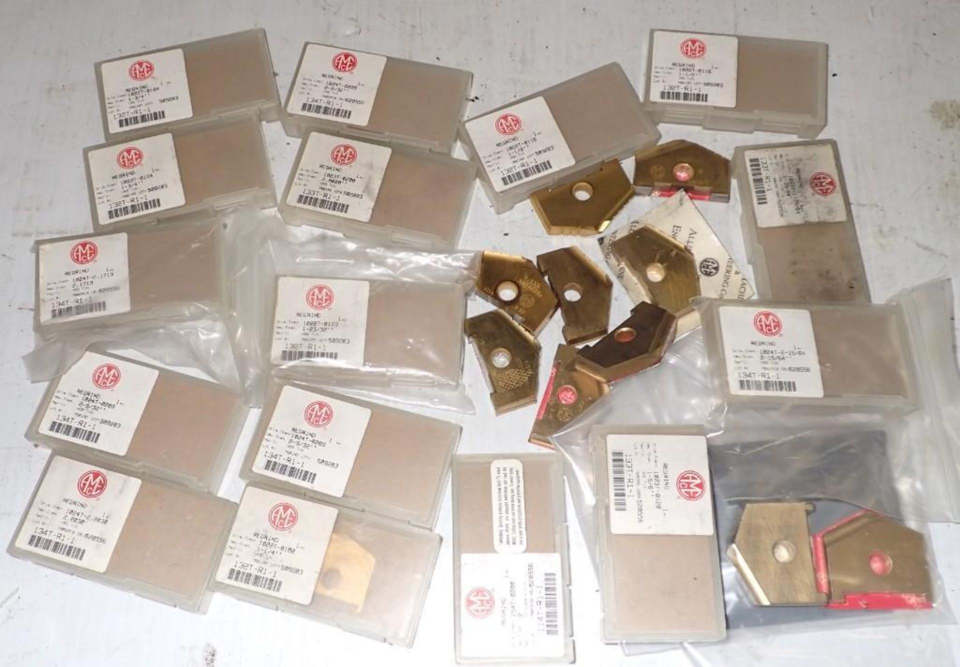 Lot of Large Allied Drill Inserts