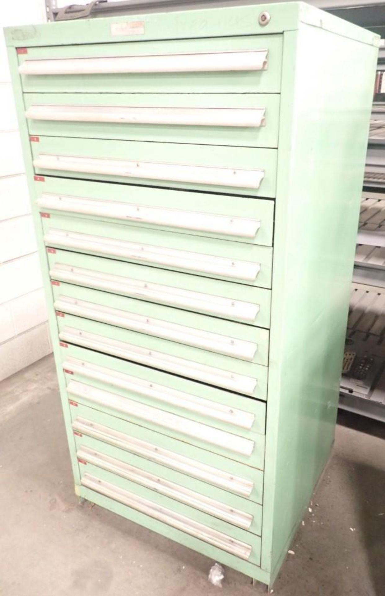 13 Drawer Vidmar Style Cabinet