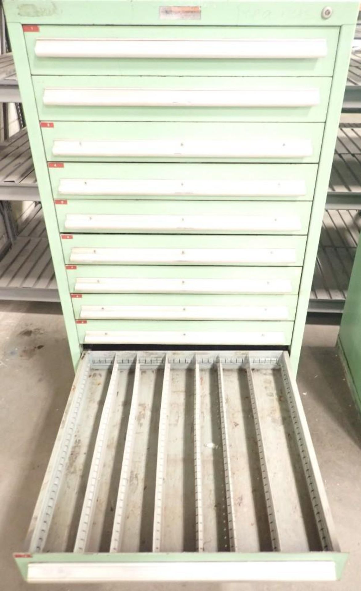 13 Drawer Vidmar Style Cabinet - Image 12 of 15