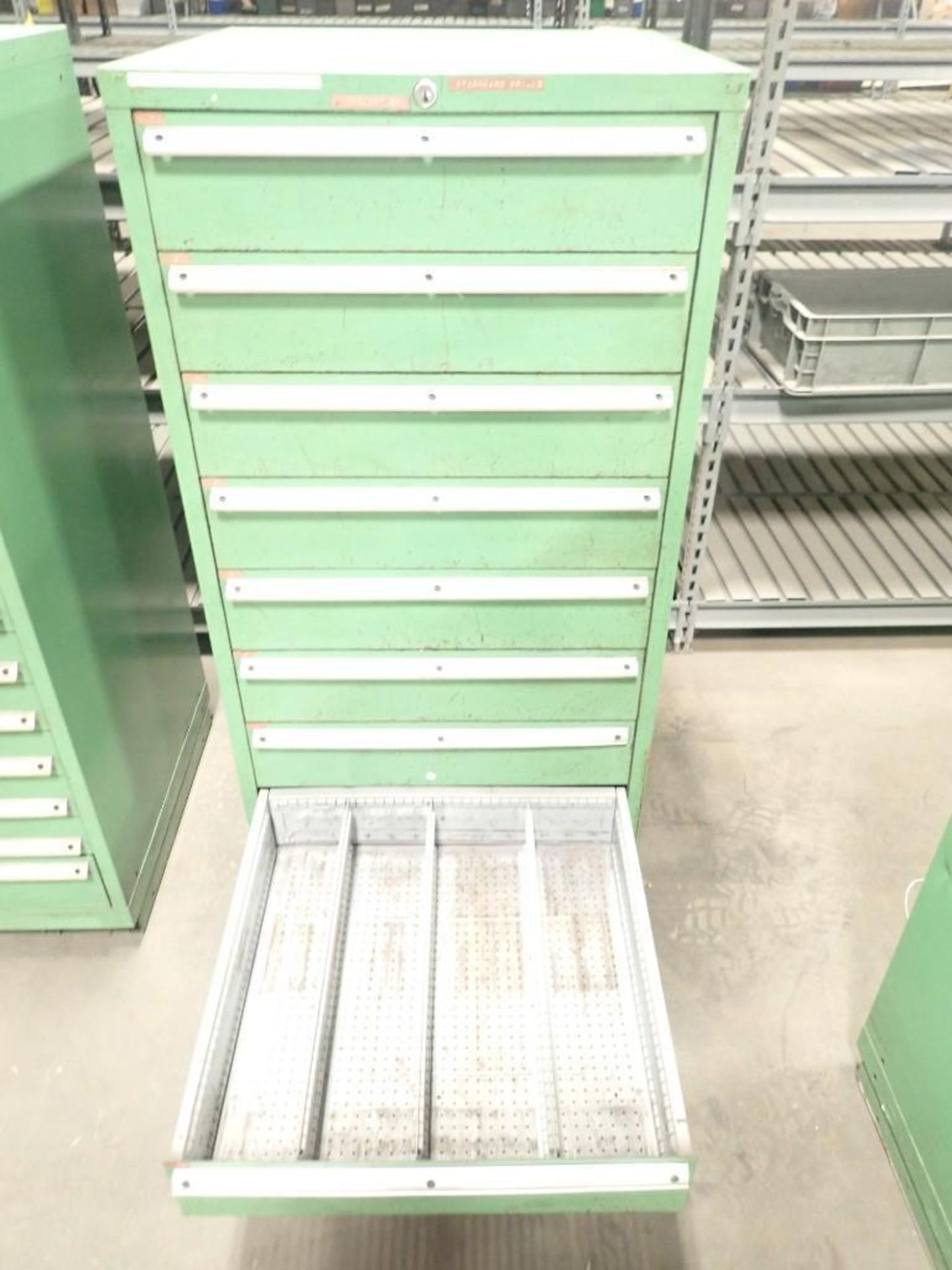 9 Drawer Vidmar Style Cabinet - Image 10 of 11