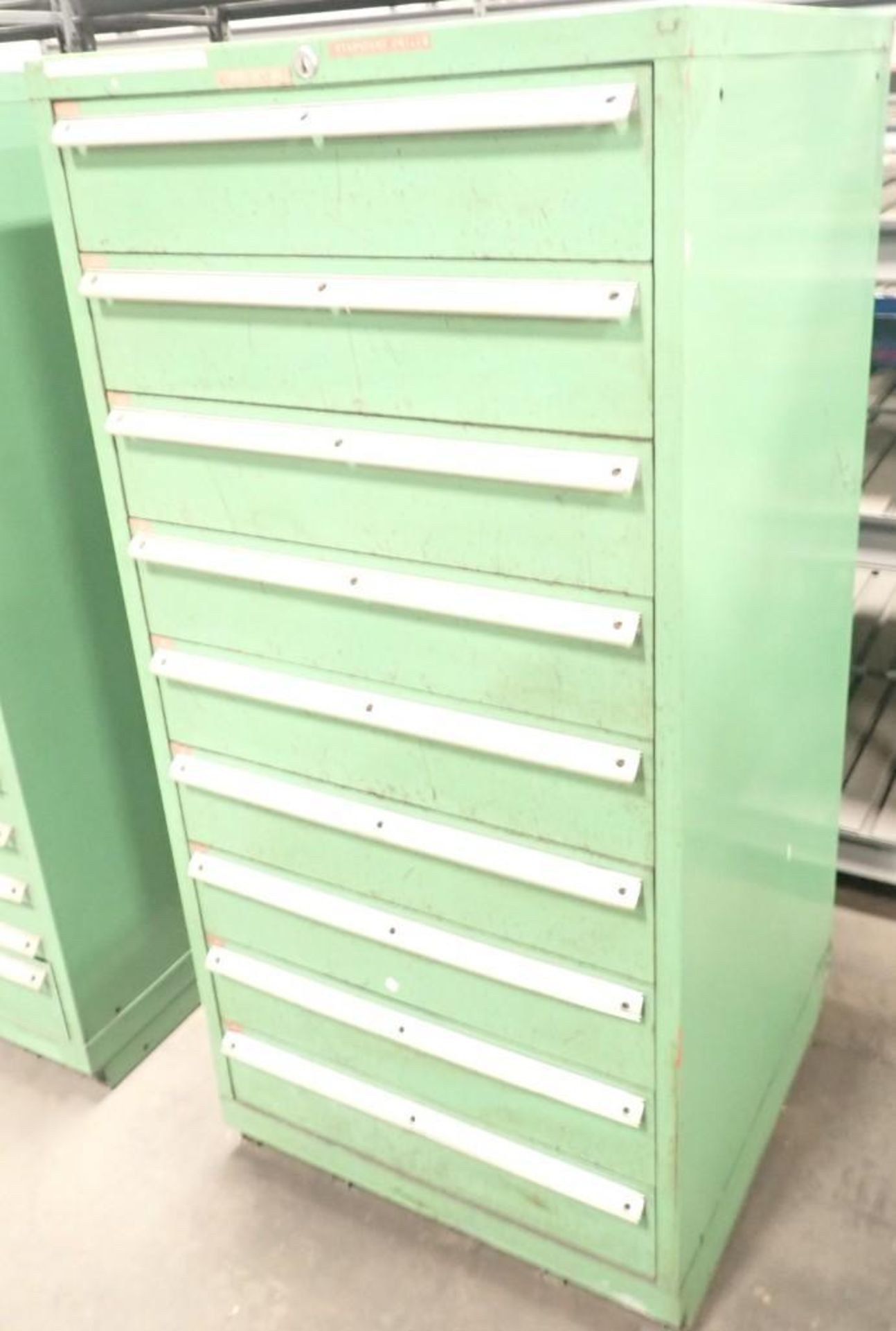 9 Drawer Vidmar Style Cabinet - Image 2 of 11