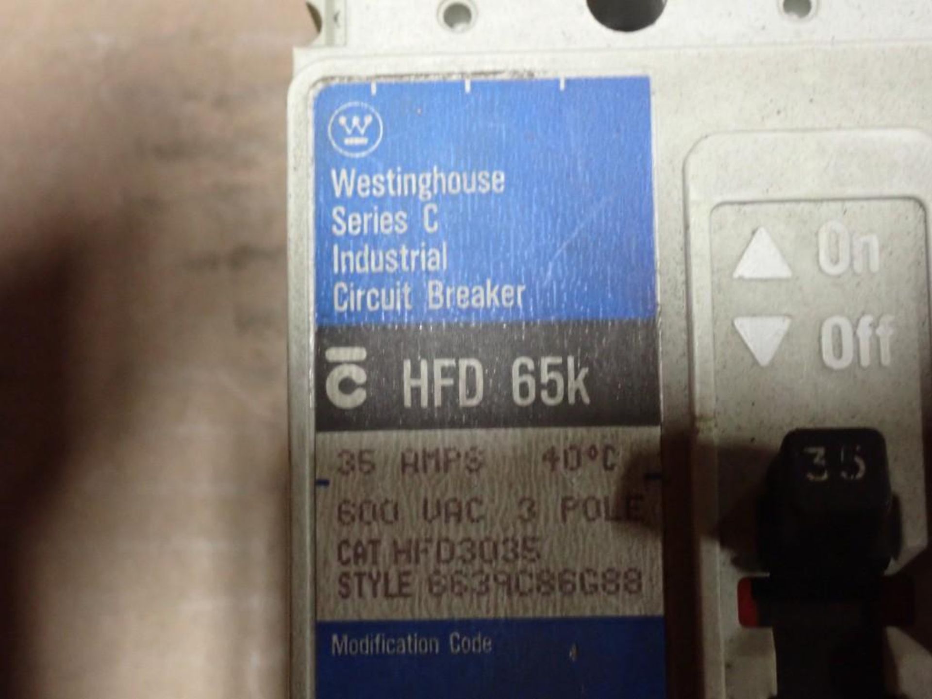 Westinghouse #HFD 65K Circuit Breaker - Image 4 of 4