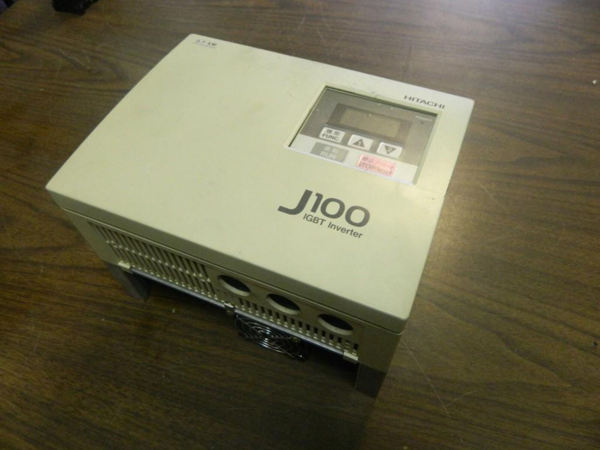 Hitachi J100 IGBT Inverter, 3.7 kW, 400-460V, 60 Hz, J100 037HFE - Image 2 of 3