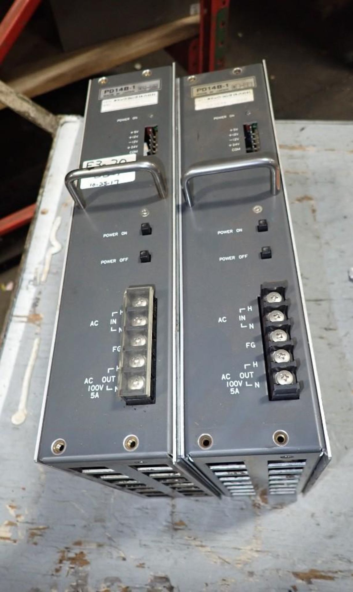 Lot of (2) Mitsubishi PD14B-1 Power Supplies