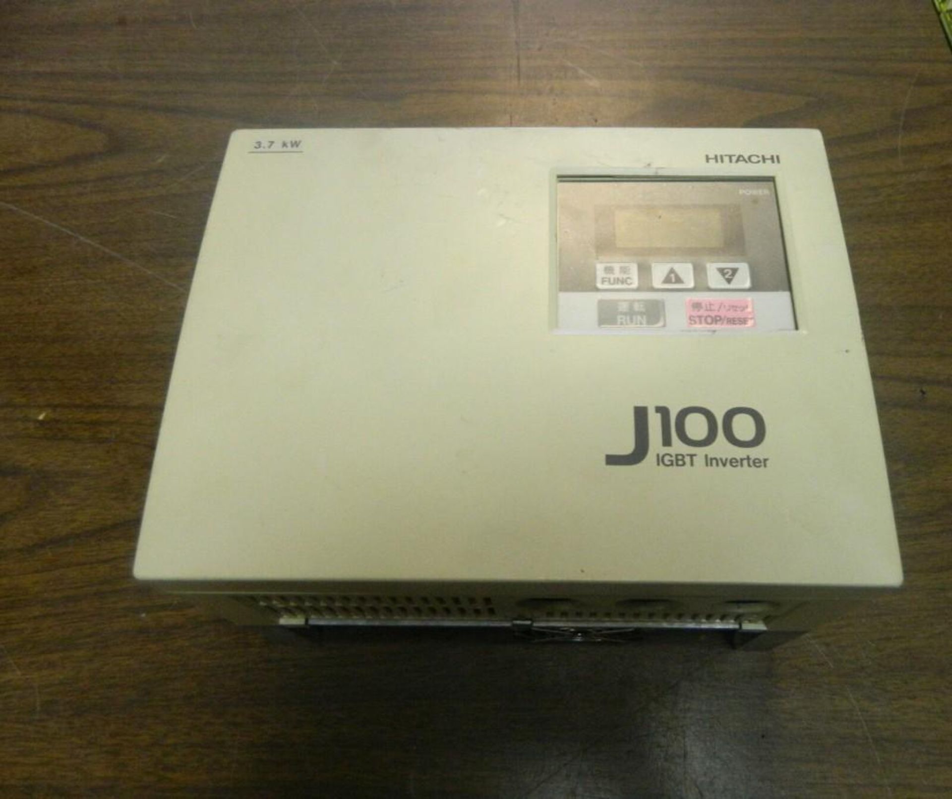 Hitachi J100 IGBT Inverter, 3.7 kW, 400-460V, 60 Hz, J100 037HFE