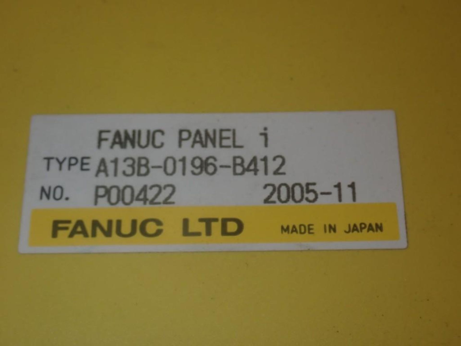 Fanuc # A13B-0196-B412 And A08B-0084-D432 Screen - Image 6 of 8