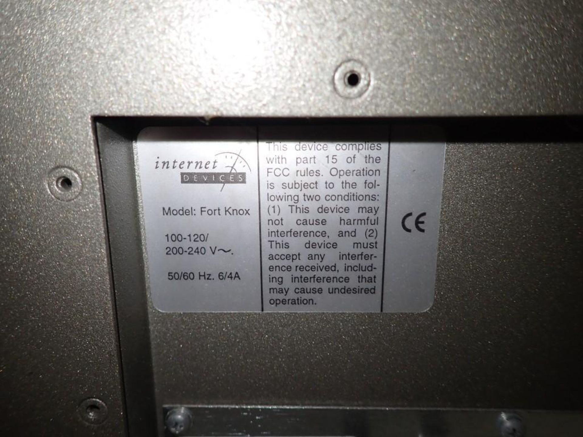 Internet Products Fort Knox Policy Router, F-3000 - Image 3 of 3