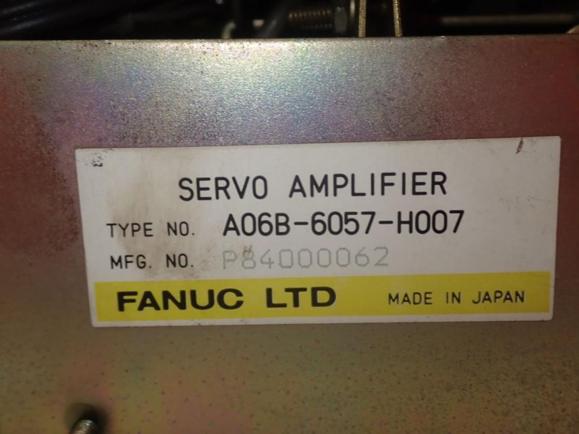 Fanuc # A06B-6057-H007 Servo Amplifier - Image 12 of 12