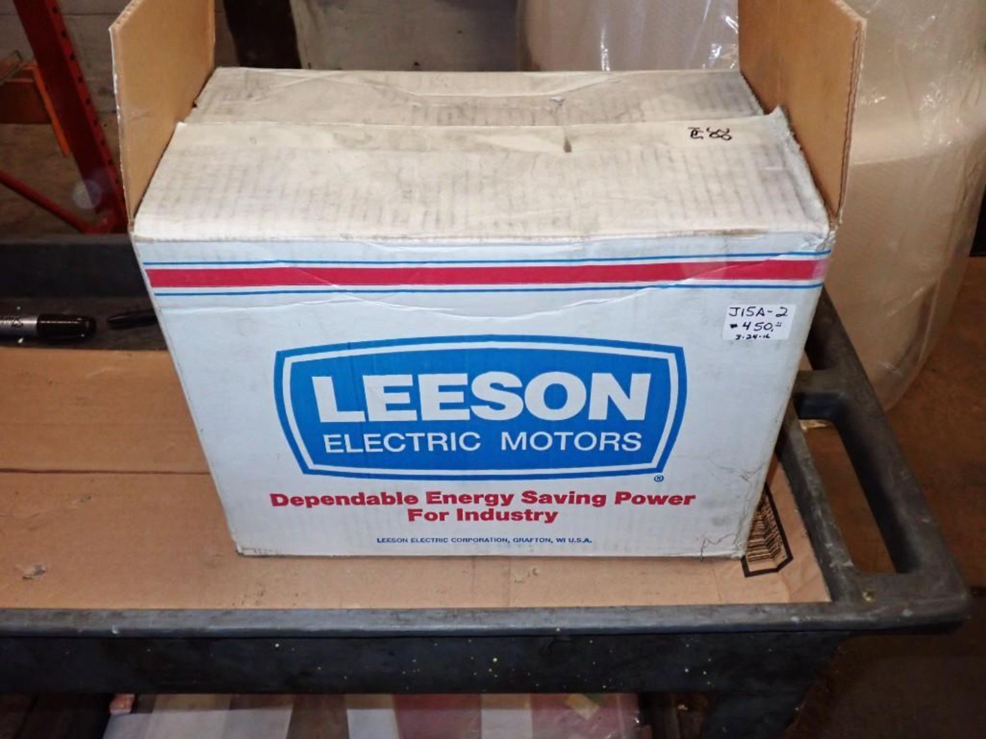 NEW Leeson 3 HP, Electric Motor, C6T34NK14A, 3450 RPM, 230V