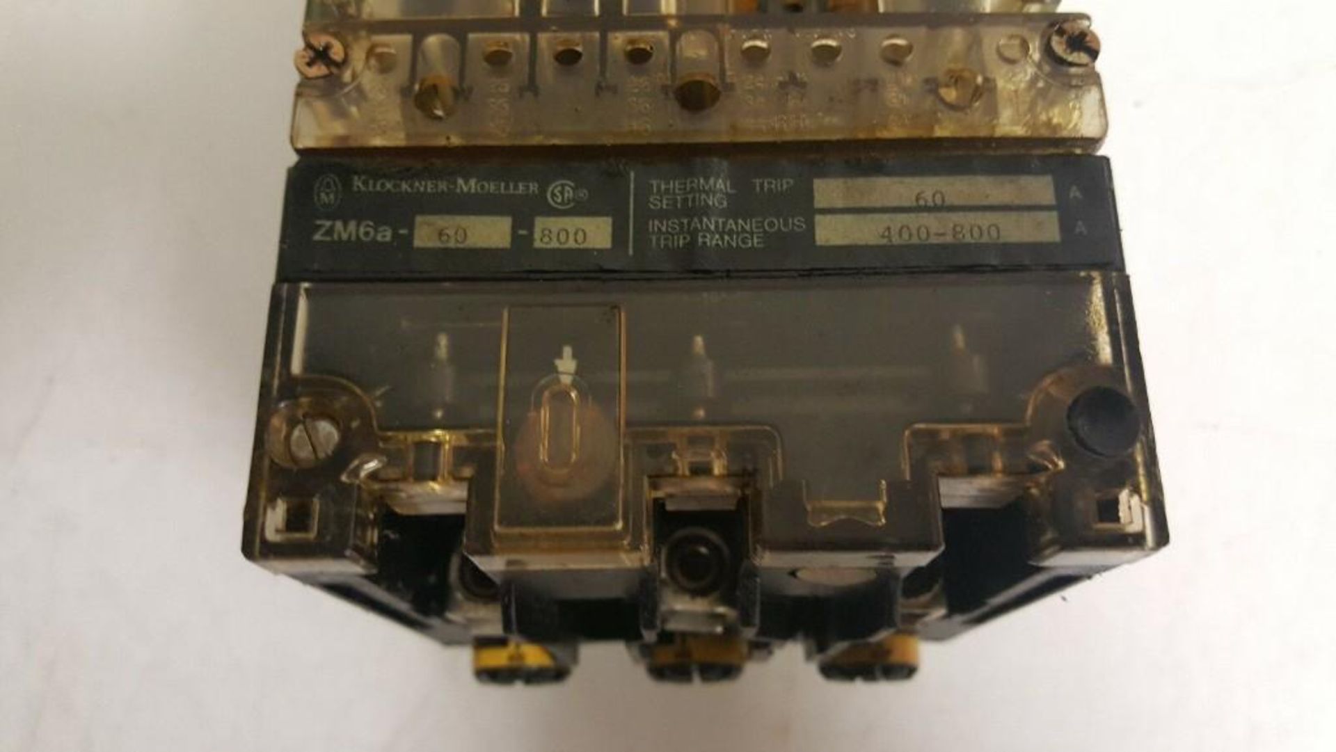 Klockner Moeller Breaker, NZM6B 63, ZM6a-60-800, 60A - Image 2 of 3