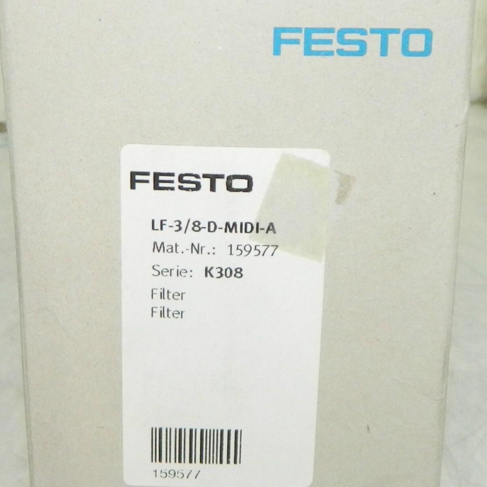 Lot of (5) NEW IN BOX NEW Festo Pneumatic Filter Regulators, # LF3/8-D-MIDI-A