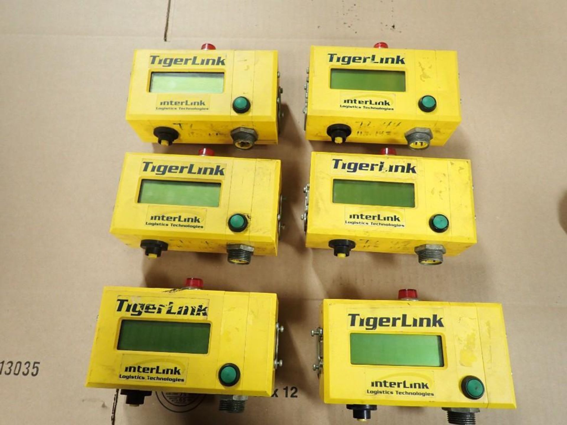 Lot of (6) Interlink Logistics Technologies # LA-4121-SYMBOL Display Units