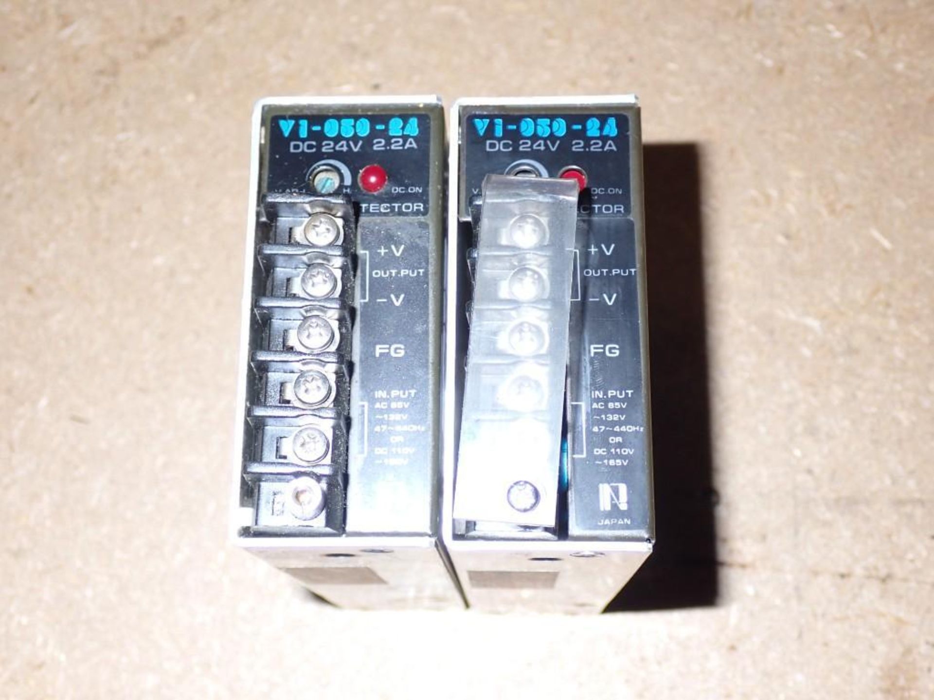 Lot of (2) NIHON # VI-050-24 / V1-050-24 DC24V 2.2A Power Supplies - Image 3 of 3